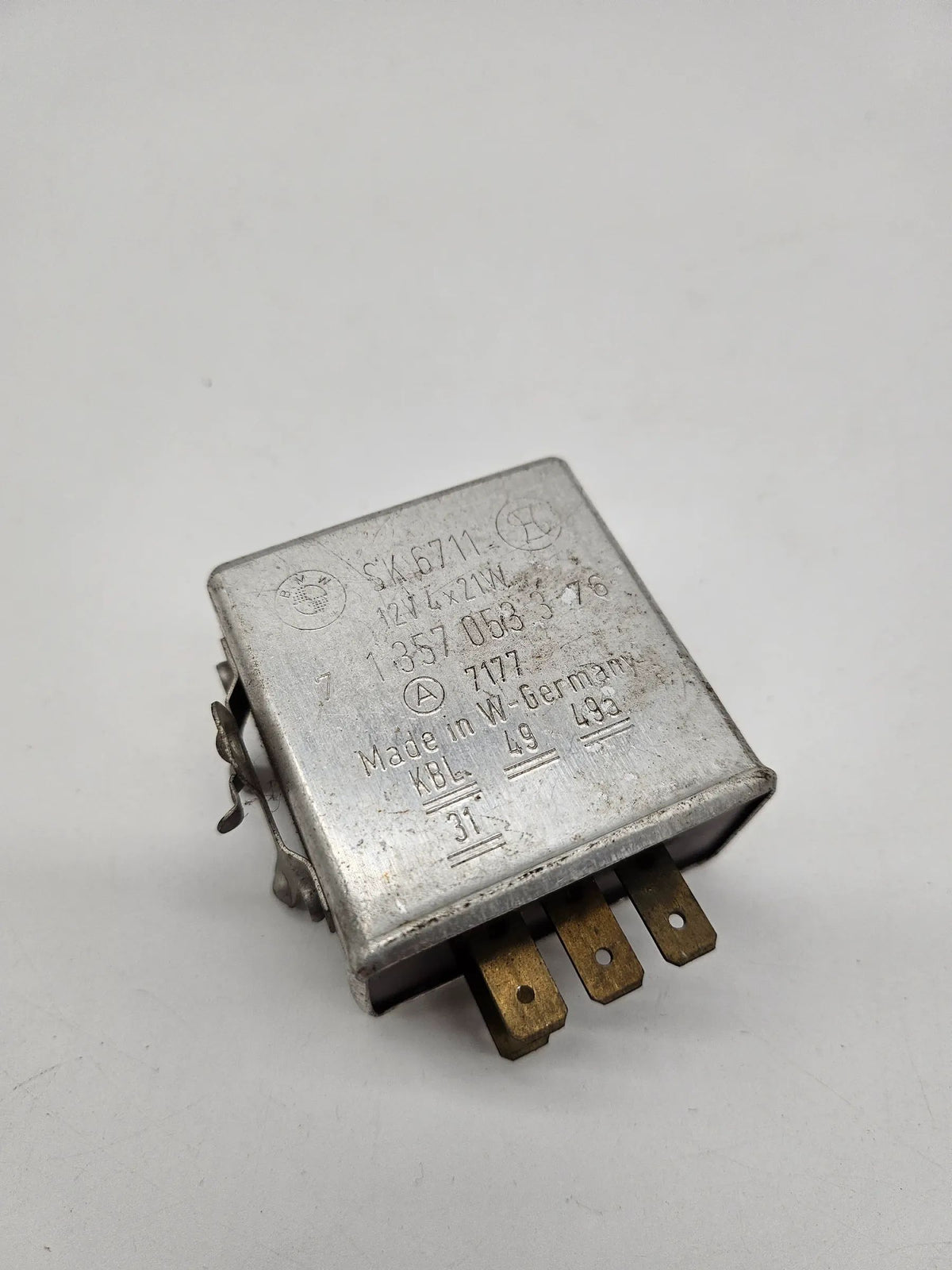 Orijinal BMW E3 E9 E12 E24 E23 Siemens Sk6711 Röle Relais Eski Model 1357053