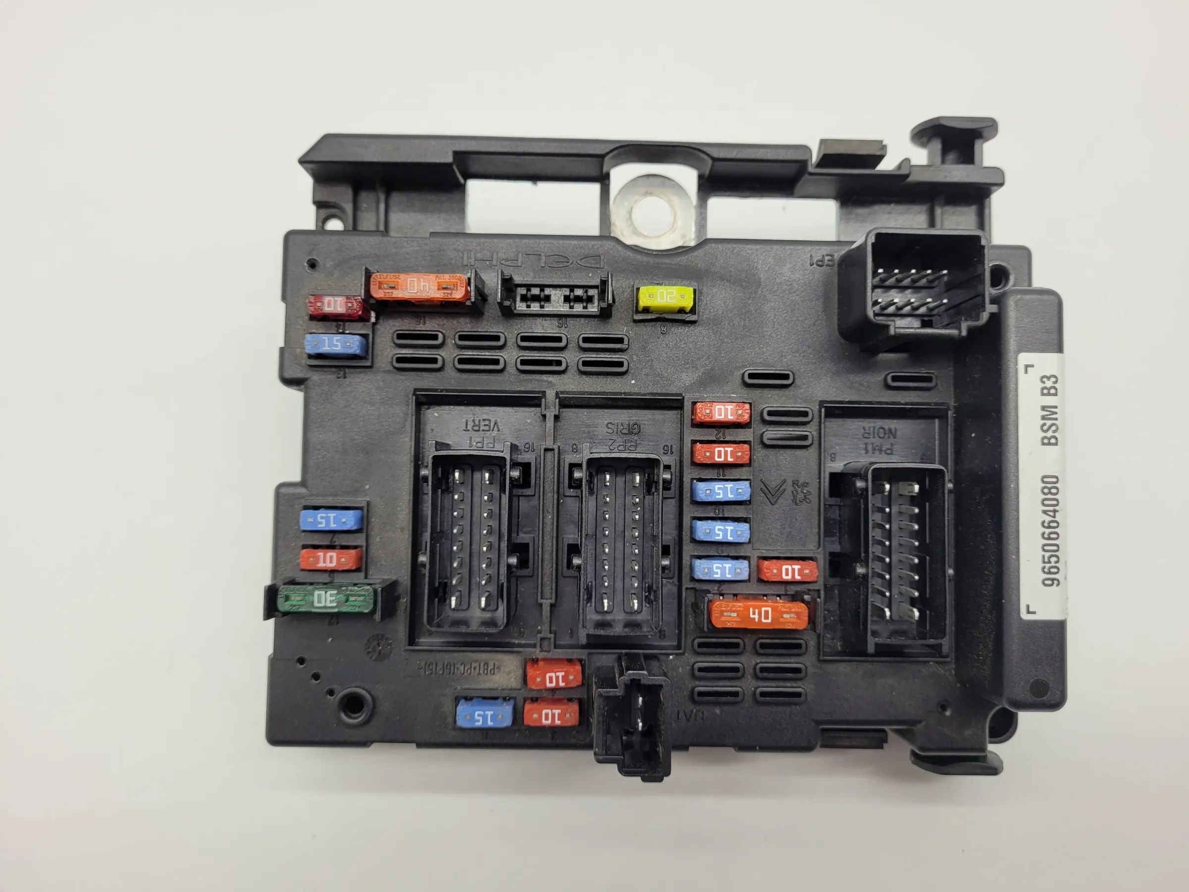 Original Peugeot 206 CC (2D) Sicherungskasten Schmelzsicherung 9650664080