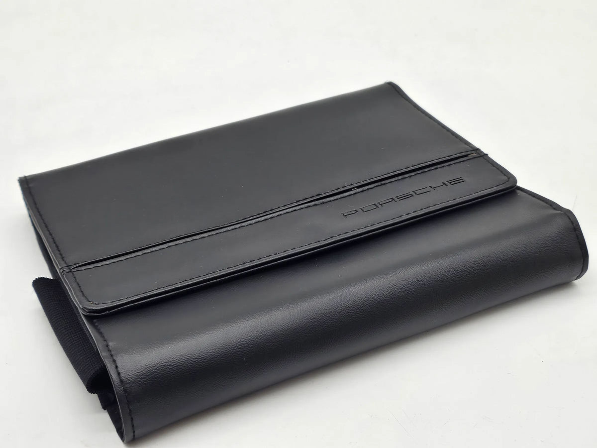 保时捷 Panamera 970 2016 原厂黑色皮革行车手册夹