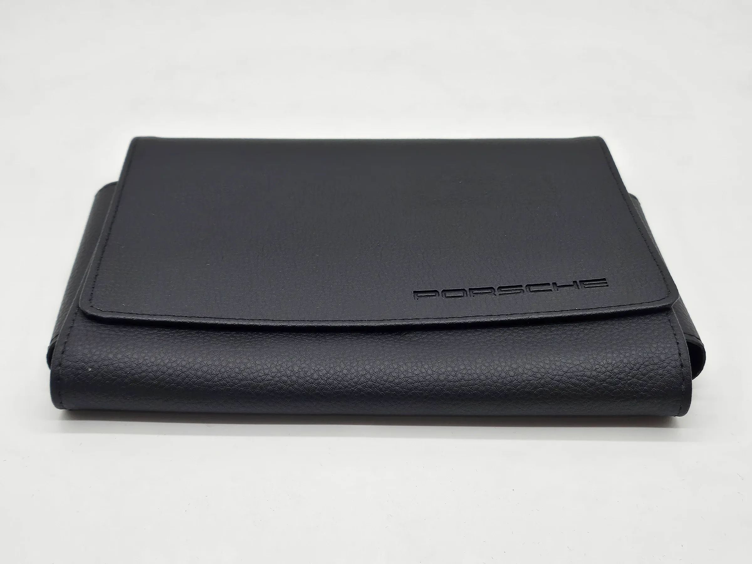 Original Porsche Cayenne 9Y Bordmappe Leder schwarz 2019