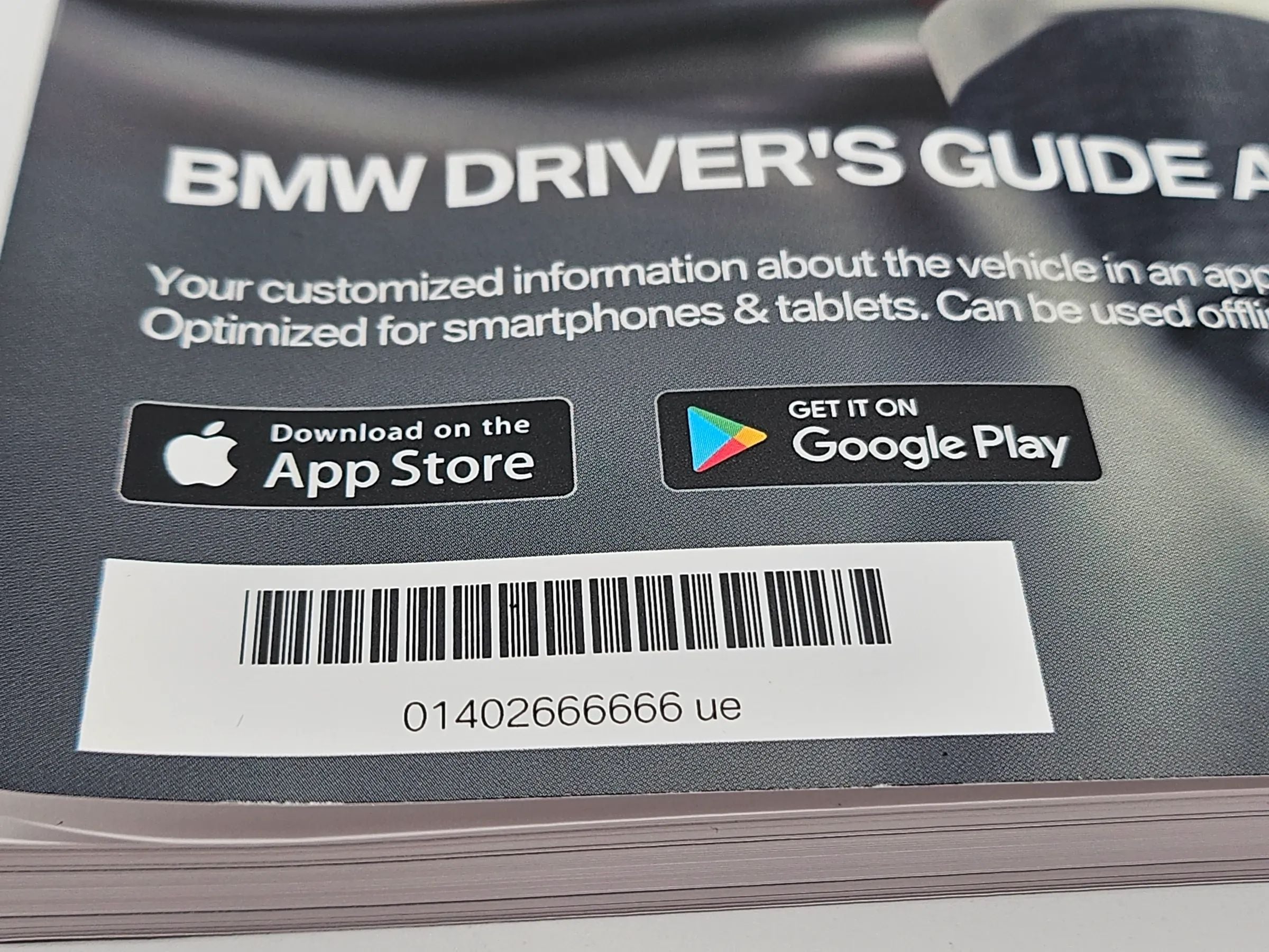 Original BMW M4 COUPE F82 Betriebsanleitung  Bedienungsanleitung Bordbu englisch