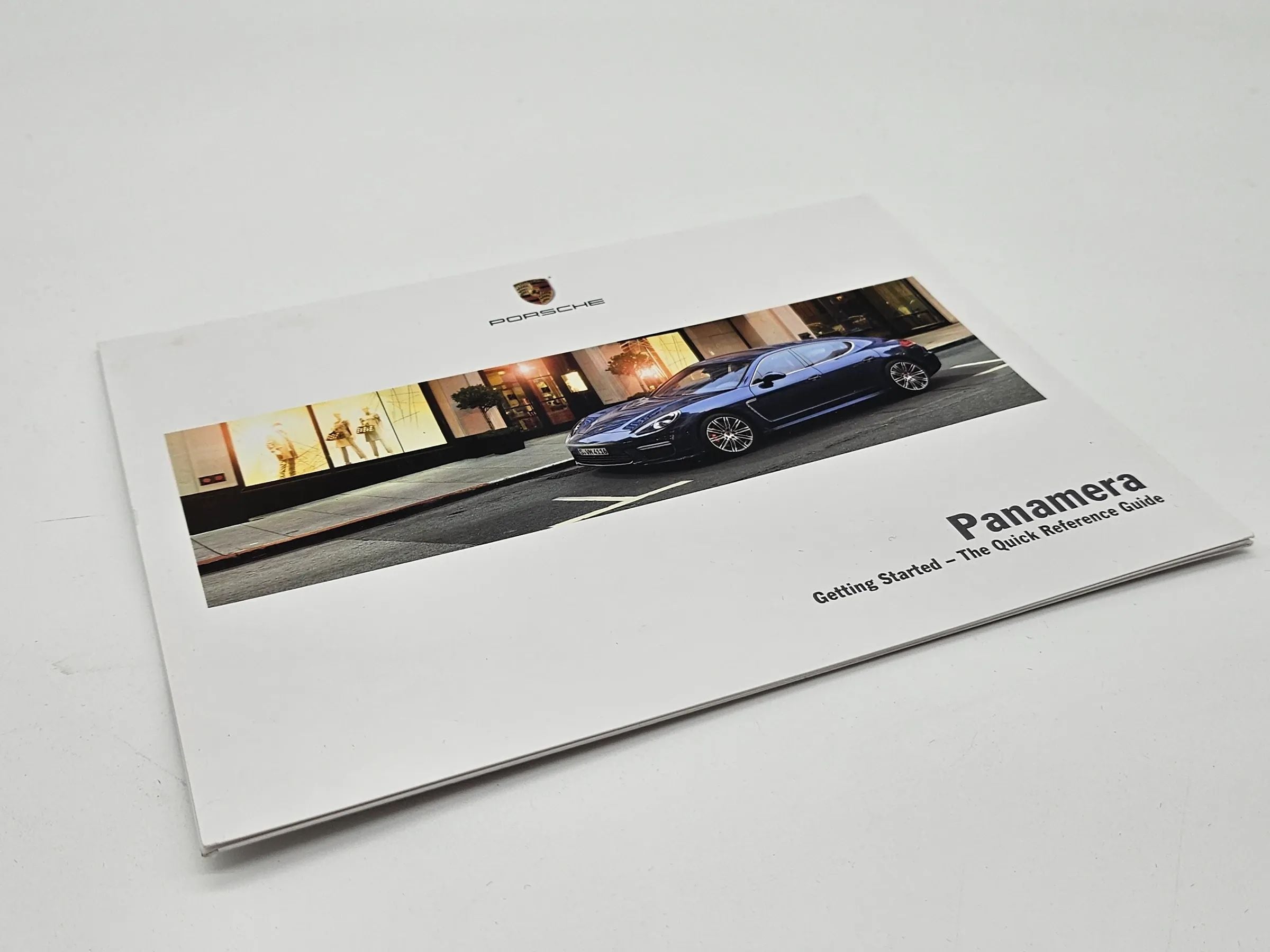 Original Porsche 970 Panamera 4 , 4S ,Turbo  Schnell Betriebsanleitung englisch