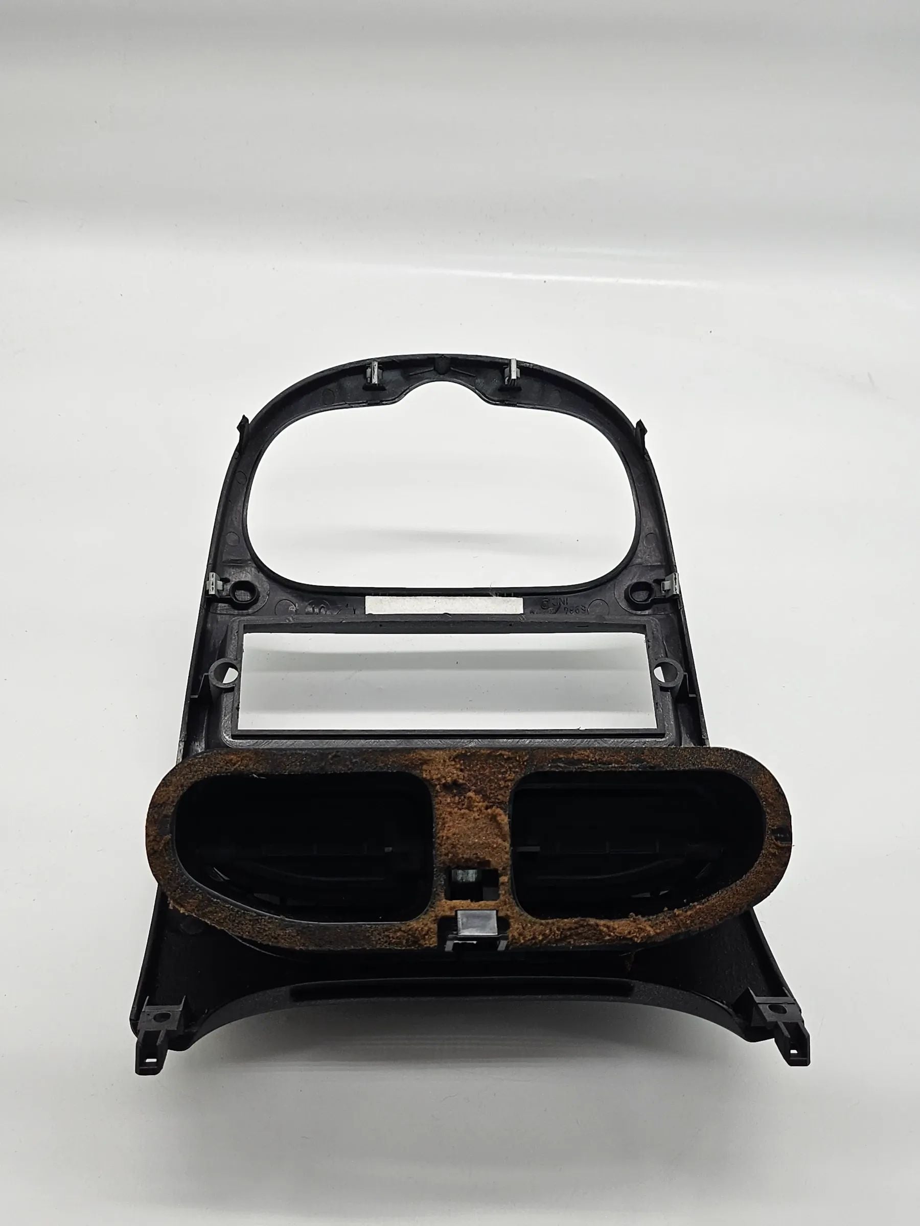Original PEUGEOT 206 CC Luft Düse Mitte Einbau Rahmen Radio Schacht 9640404777