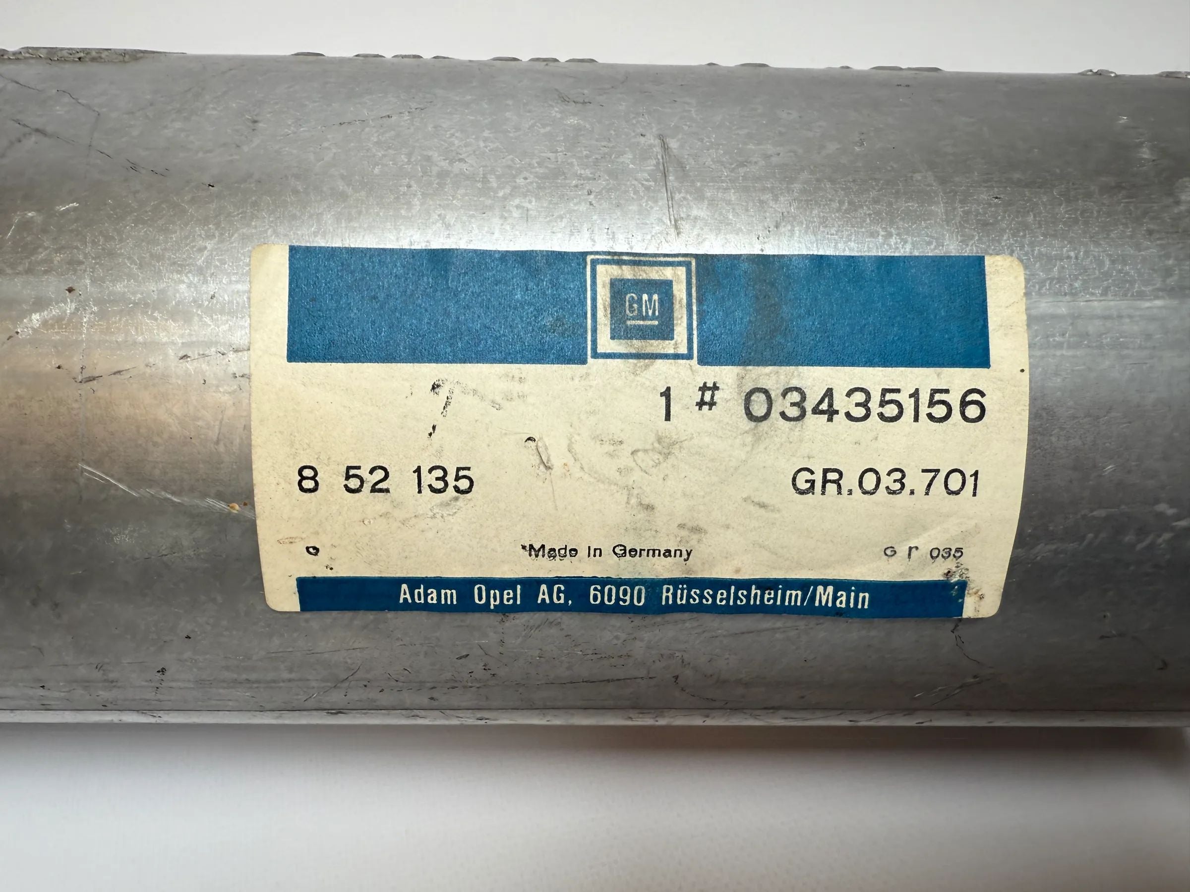 Oryginalny tłumik końcowy Opel Commodore A Auspuff 8947044 78 746