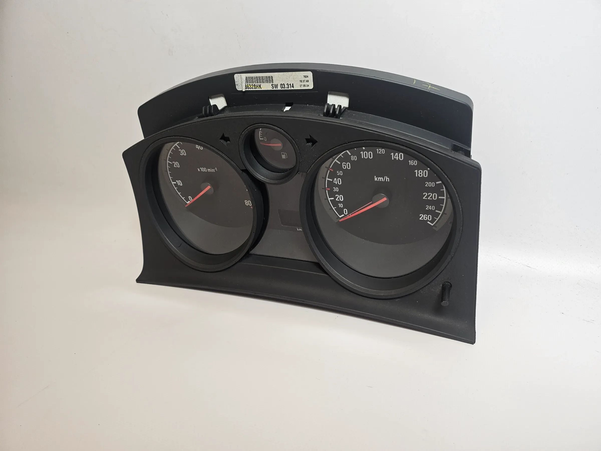 Oryginalny Opel Astra H Zafira B Licznik Kombiinstrument Benzyna VDO 13186328HK