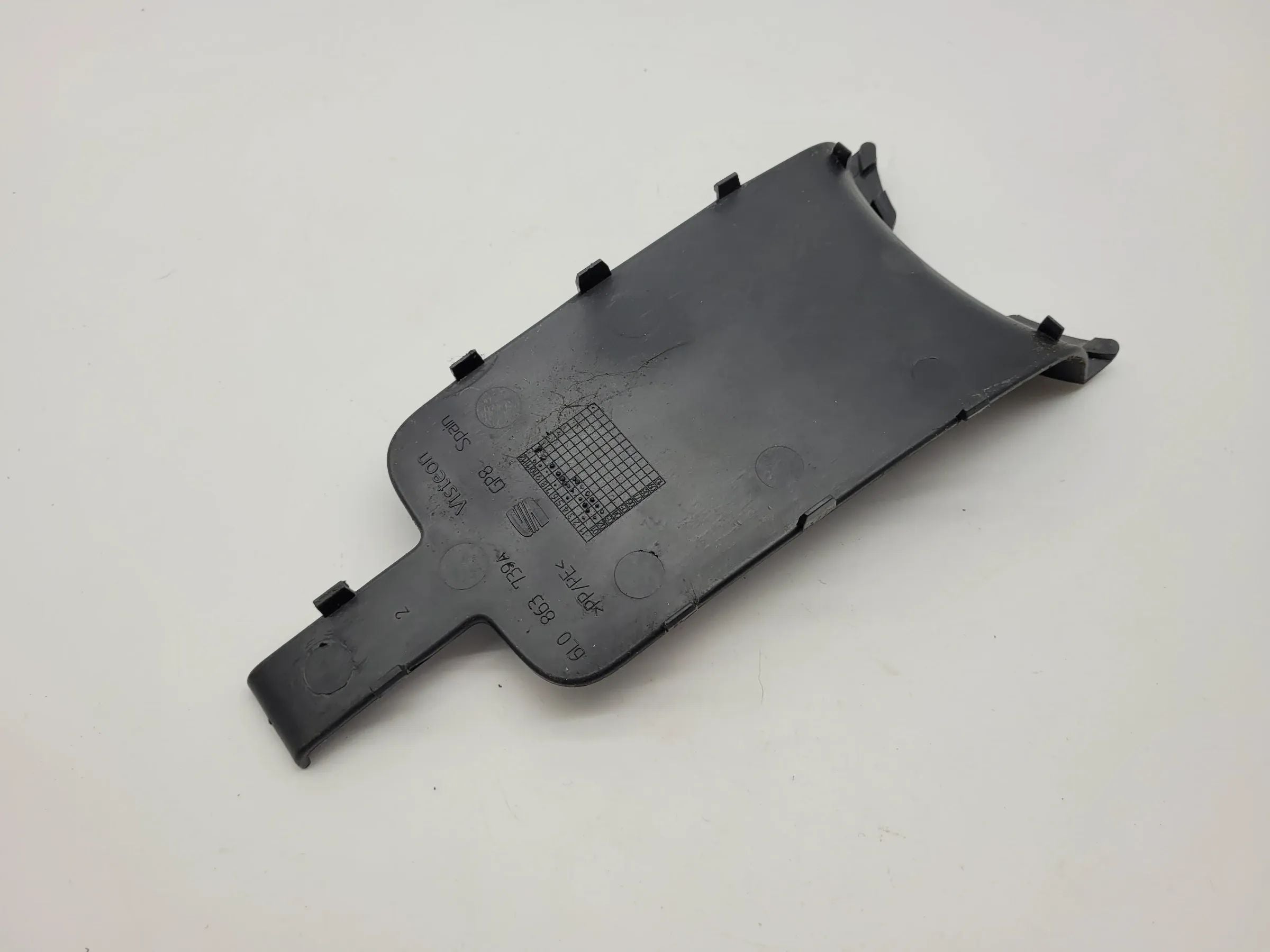 Original Seat Ibiza (6L1/6L2) Mittelkonsole Einsatz Abdeckung 6L0863739A