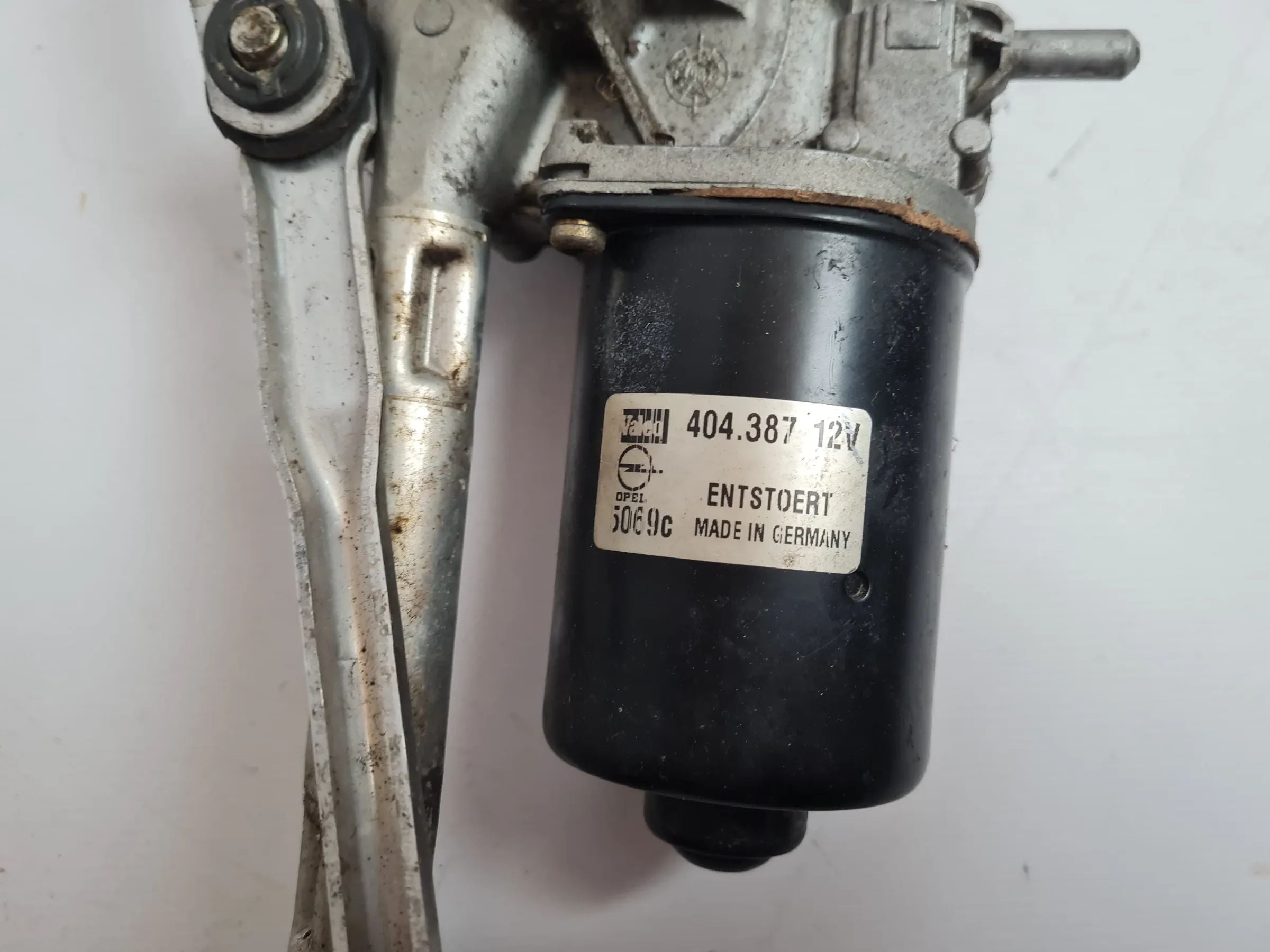 Original Opel Astra G (T98) Wischermotor / Wischergestänge Vorne 404.387