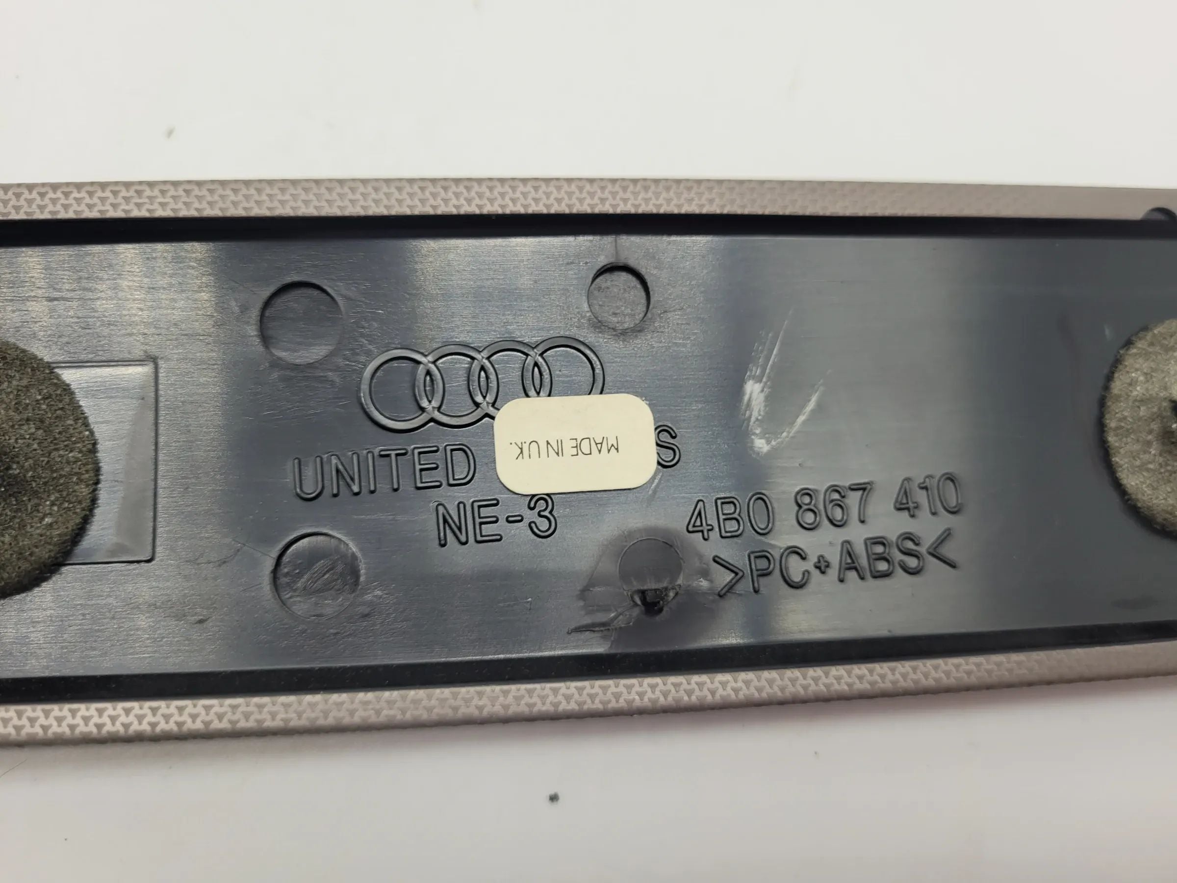 Original Audi A6 (4B2/4B4) Zierleiste Dekorleiste Tür Vorne Rechts 4B0867410