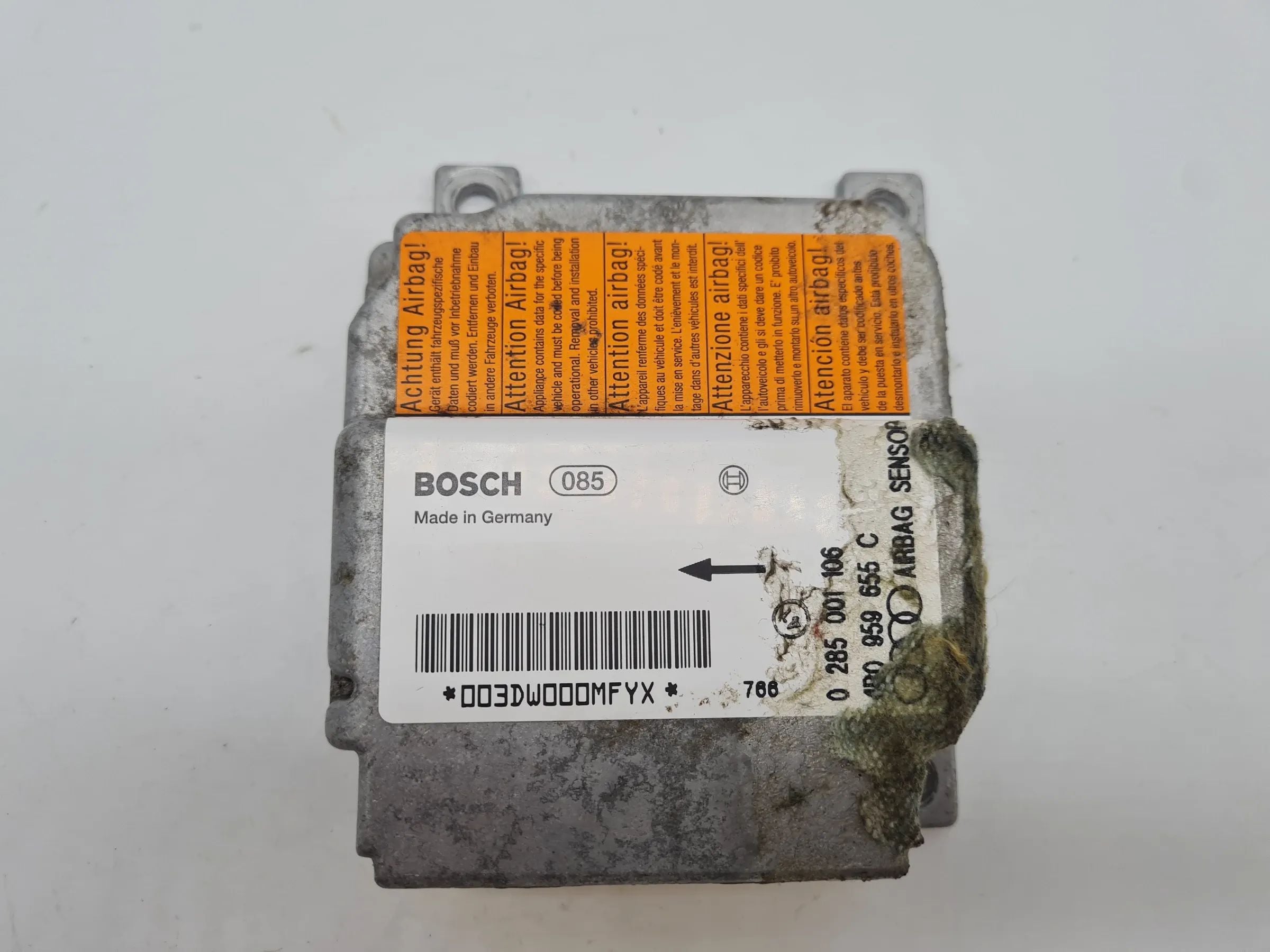 Original Audi A6 (4B2/4B4) Steuergerät Airbag Airbagsteuergerät 4B0959655C