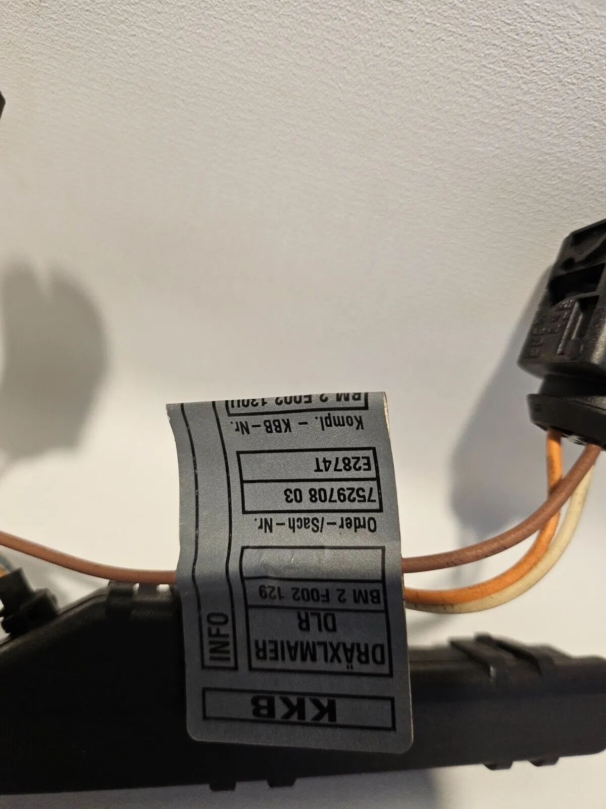 Оригинальная проводка двигателя BMW E60 E61 520i 525i 530i M54 7529708