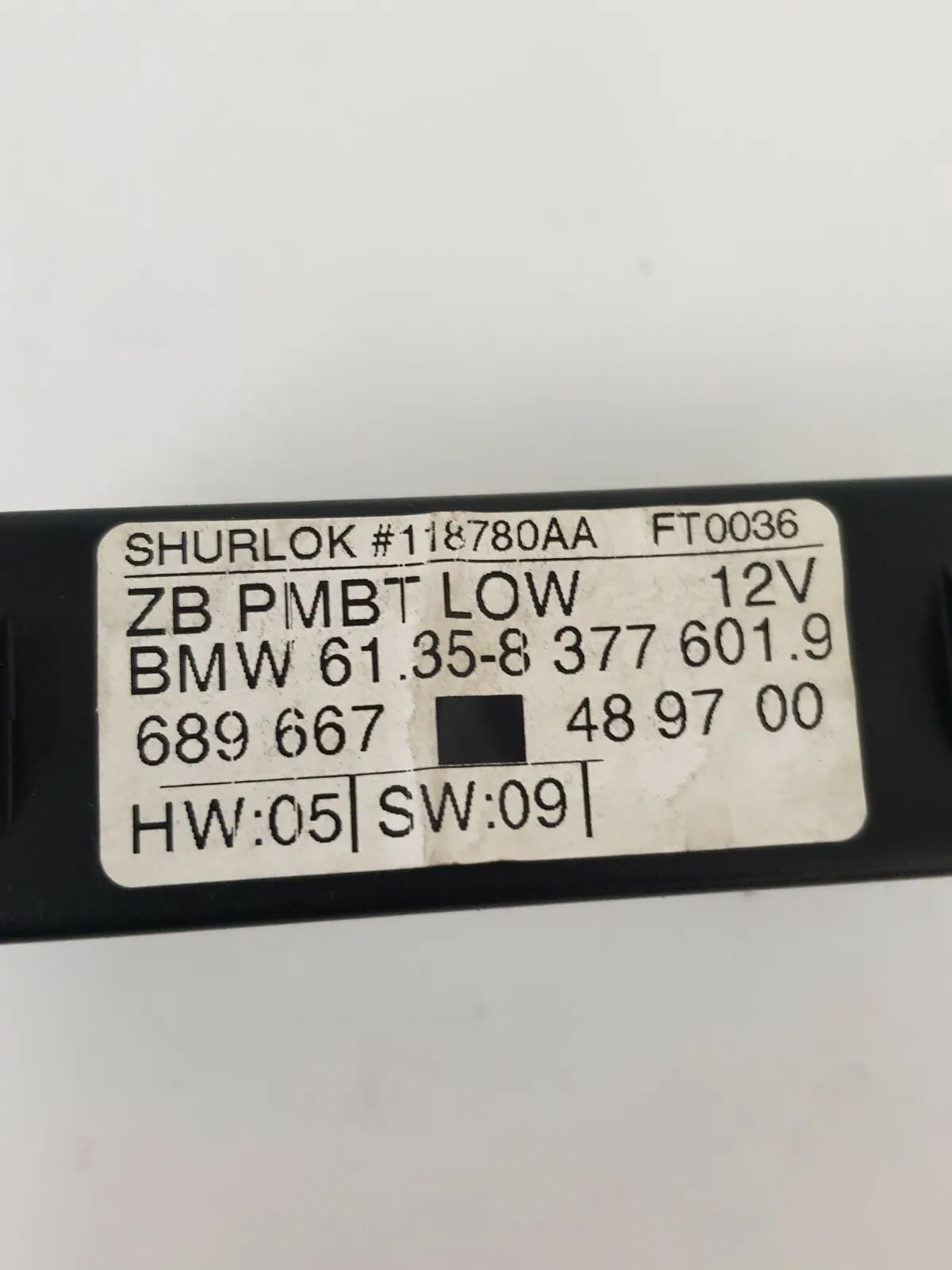 純正 BMW E39 型 520i 1996-2003 ドアモジュール Steuergerät 61358377601.9