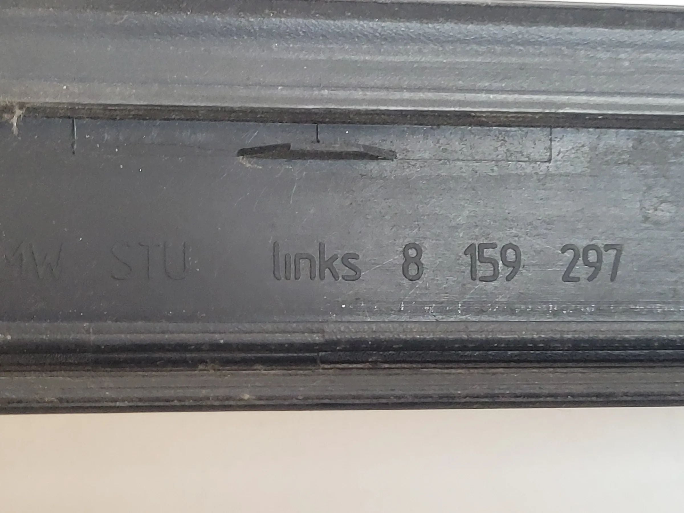 BMW 5er Touring E39 Tür Zierleiste Stoßleiste Hinten Links 8159297 Original