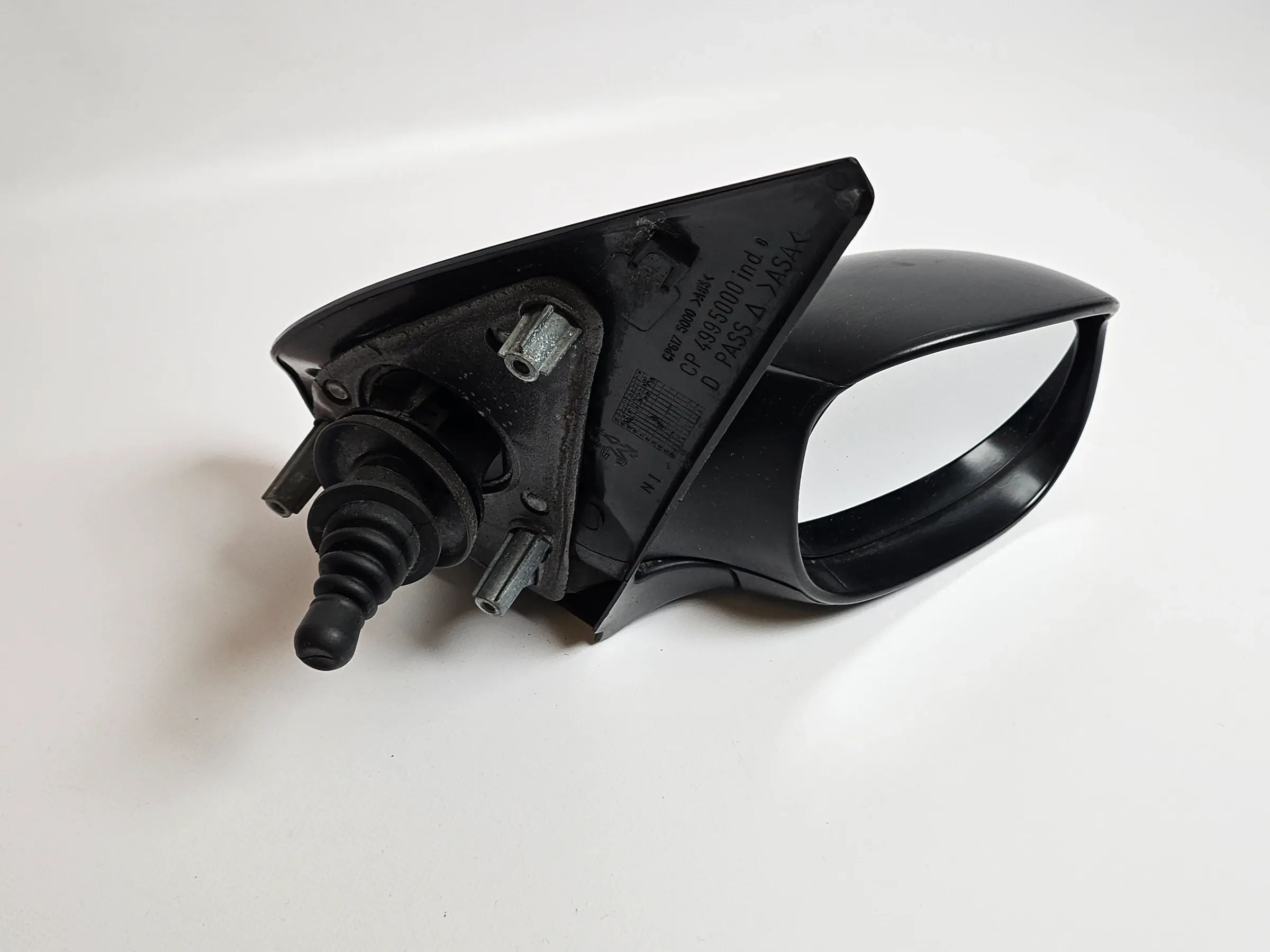 Oryginalne lusterko boczne prawe manualne czarne Peugeot 206 i CC 4995000