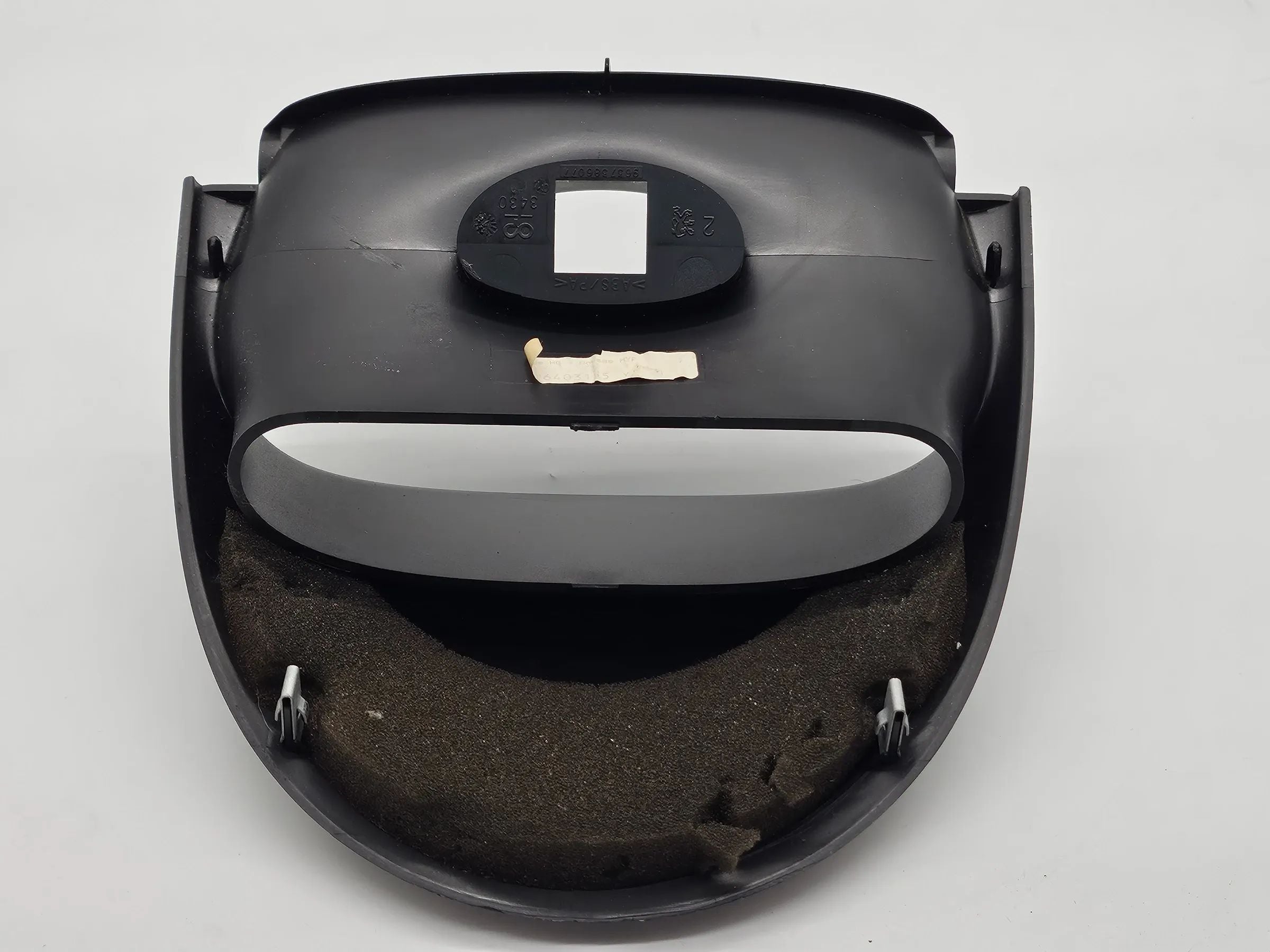 Original PEUGEOT 206CC Abdeckung Verkleidung Anzeige Display 9637386077