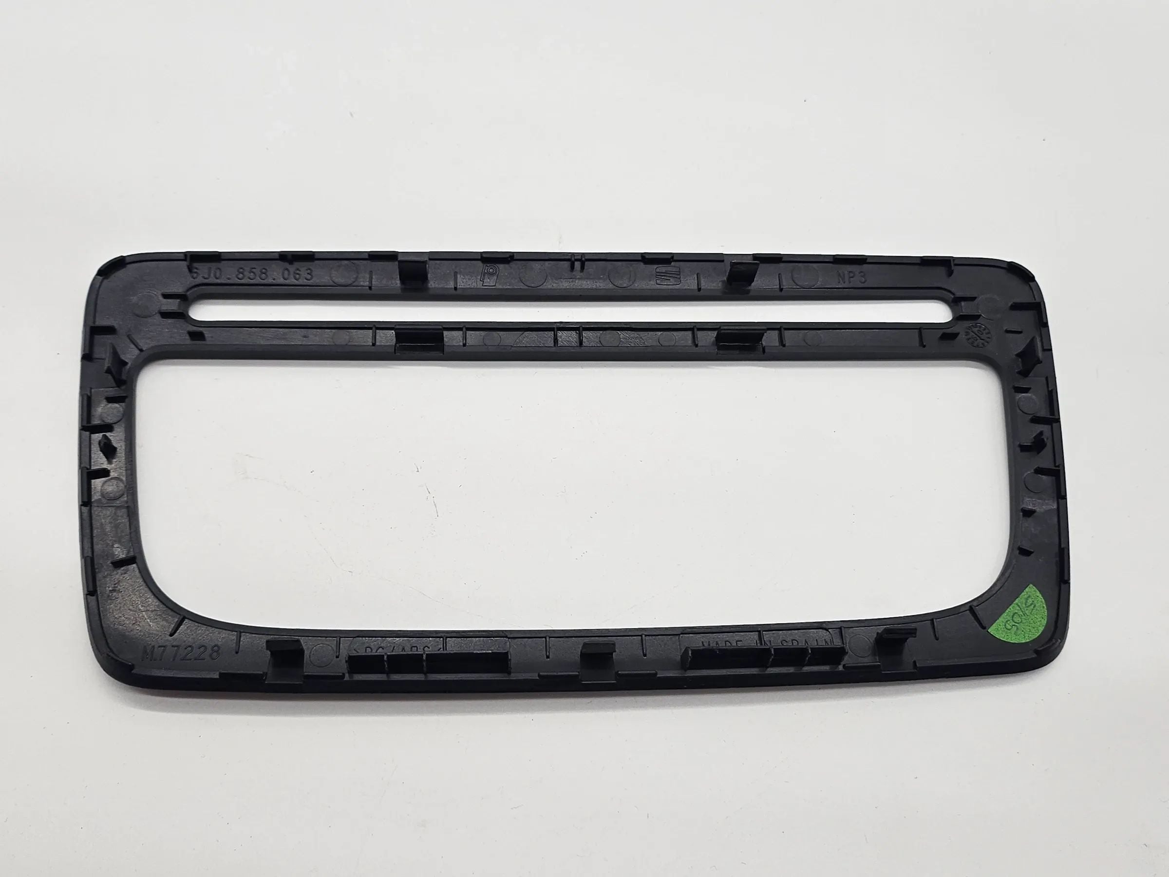 Original Seat Ibiza IV ST 6J5 Radio Cover Trim 6J0858063
