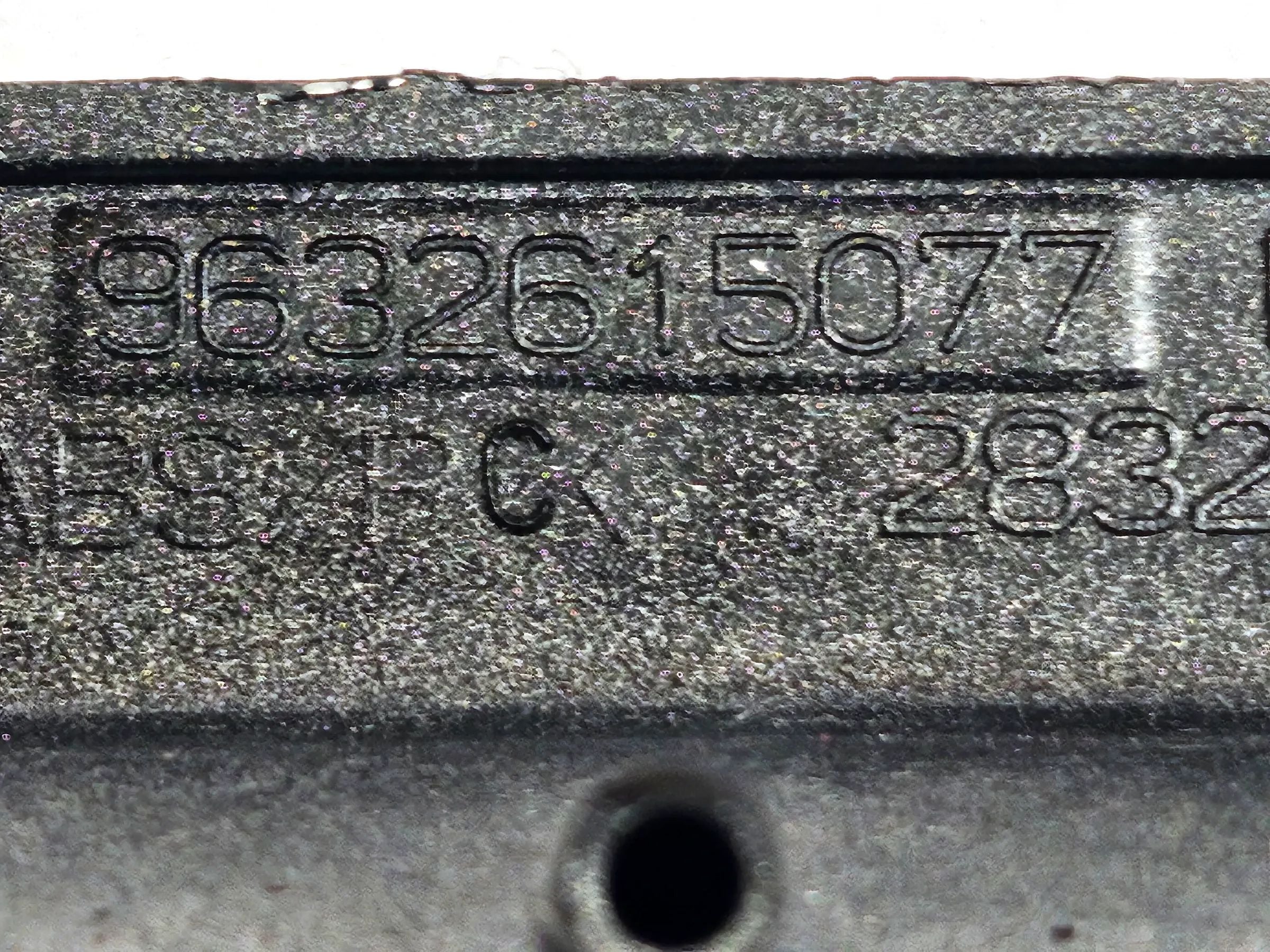 Oryginalna osłona tunelu zmiany biegów Citroen C5 RE Break 9632615077