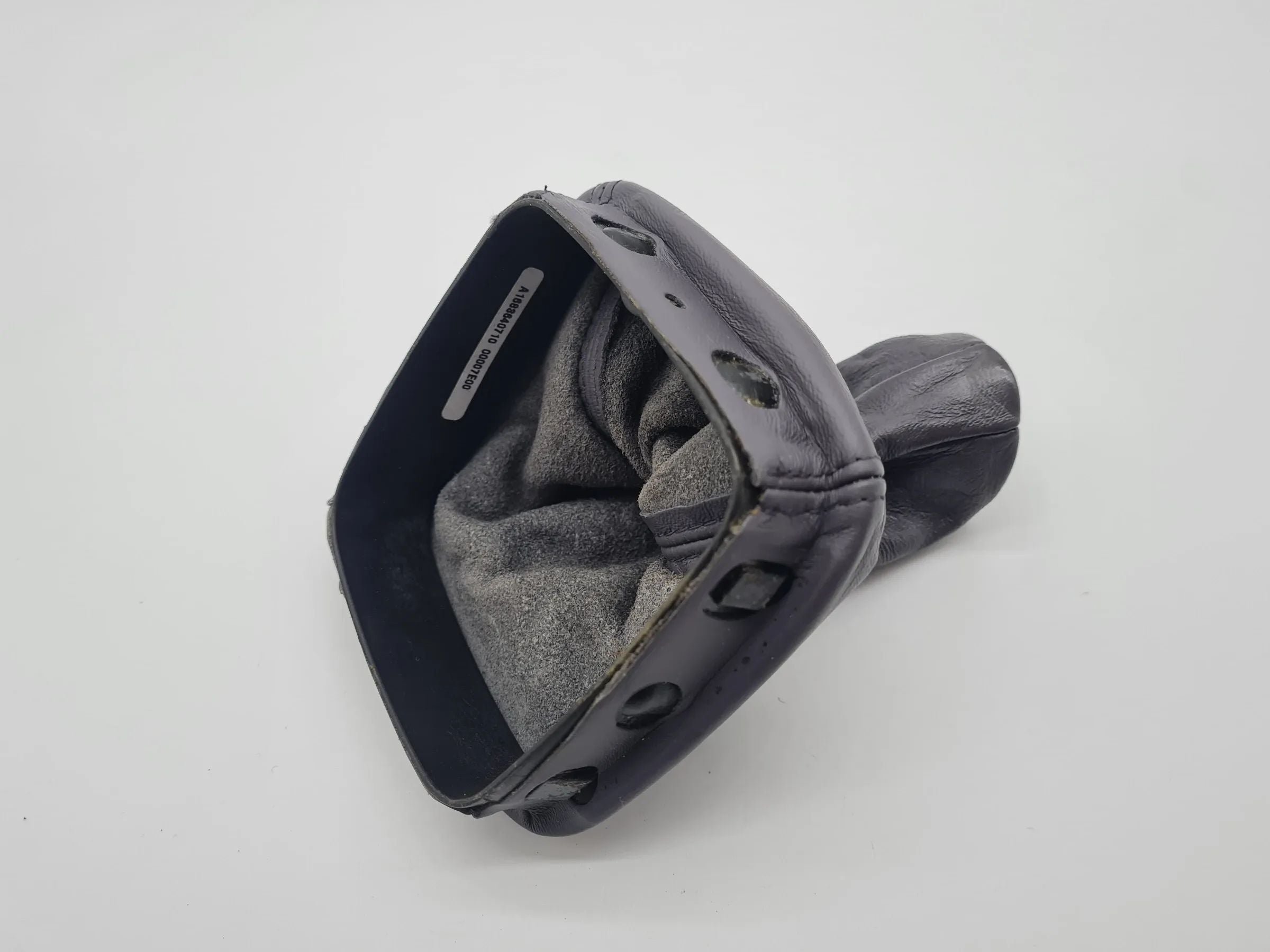 Original Mercedes-Benz A-Klasse Schaltmanschette / Schaltknauf Grau A1683640710