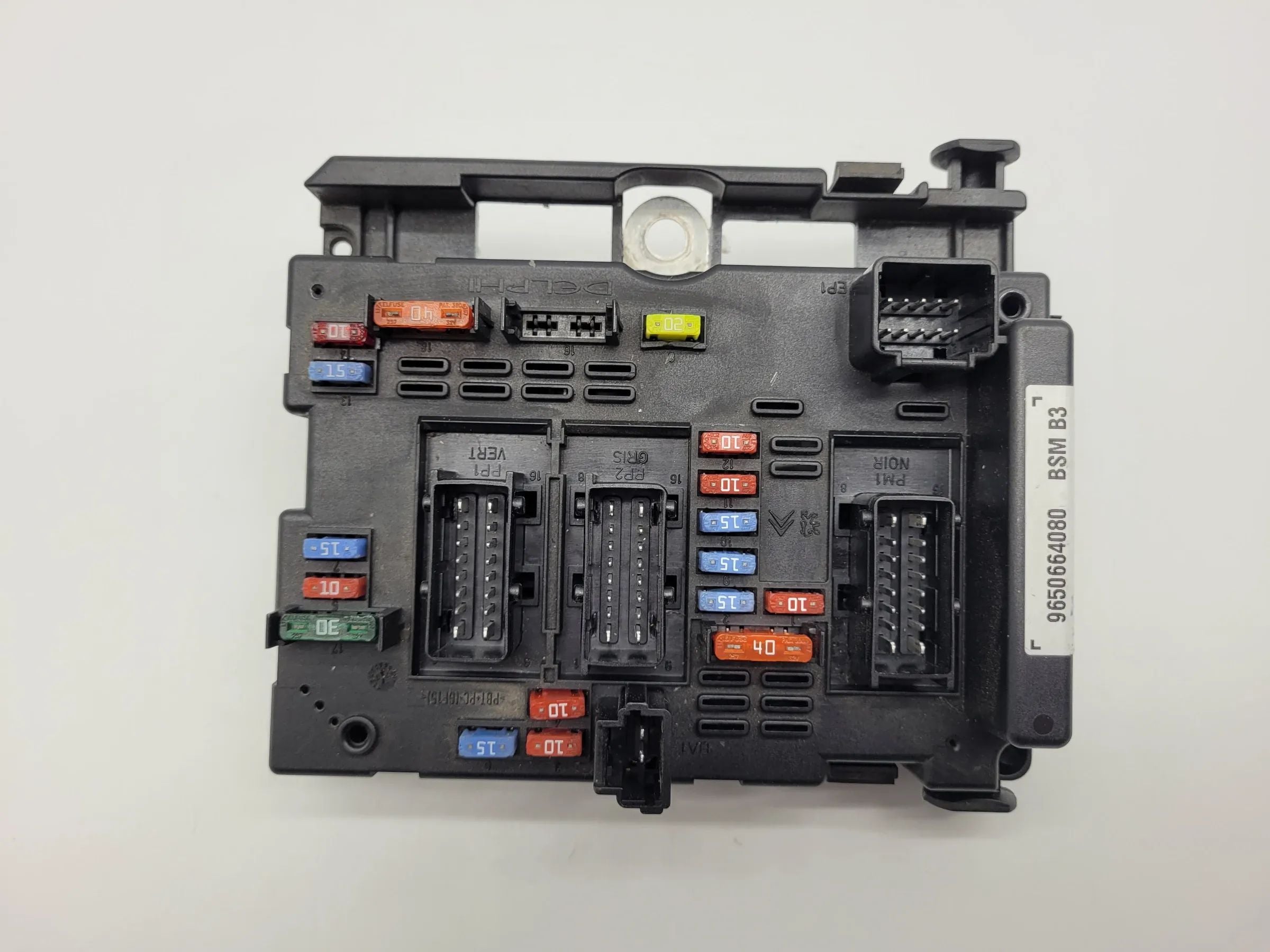 Original Peugeot 206 CC (2D) Sicherungskasten Schmelzsicherung 9650664080