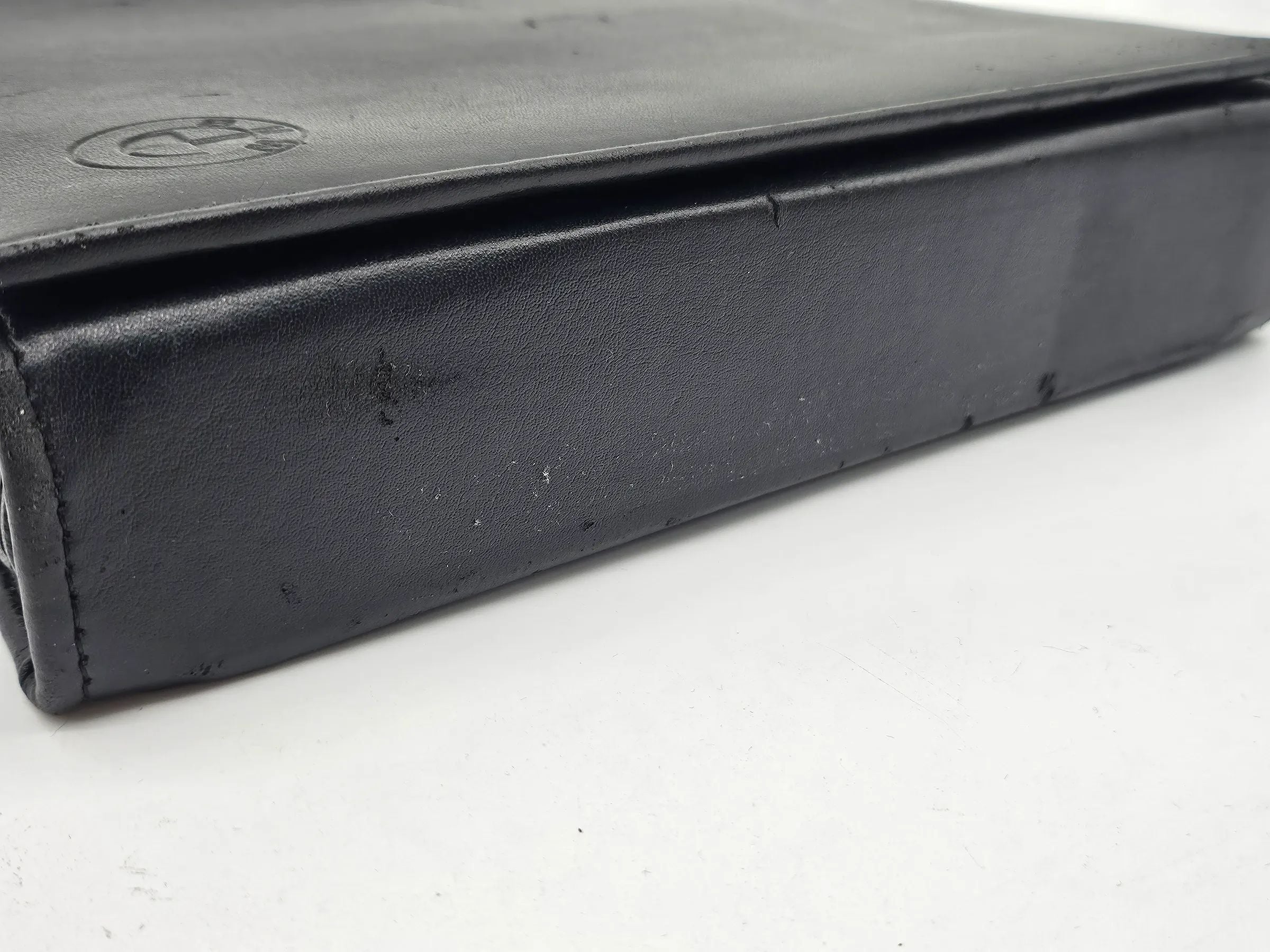 Original BMW X5 E70 Bordmappe Leder schwarz