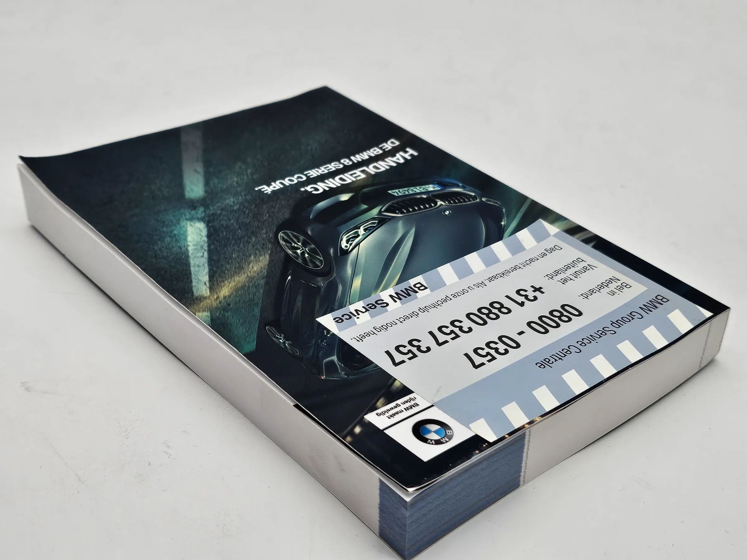 BMW 8er G15 COUPE Betriebsanleitung 2019 Bedienungsanleitung niederländisch