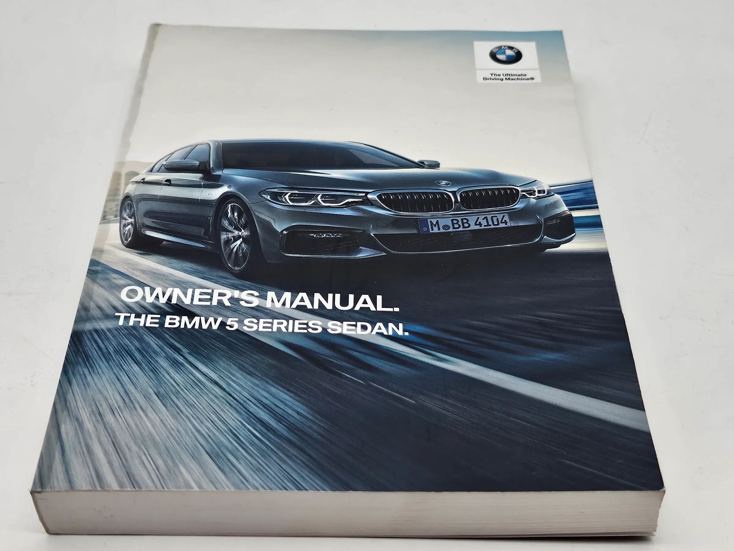 Original BMW 5 er F90 2019 Betriebsanleitung Bordbuch Limousine englisch US