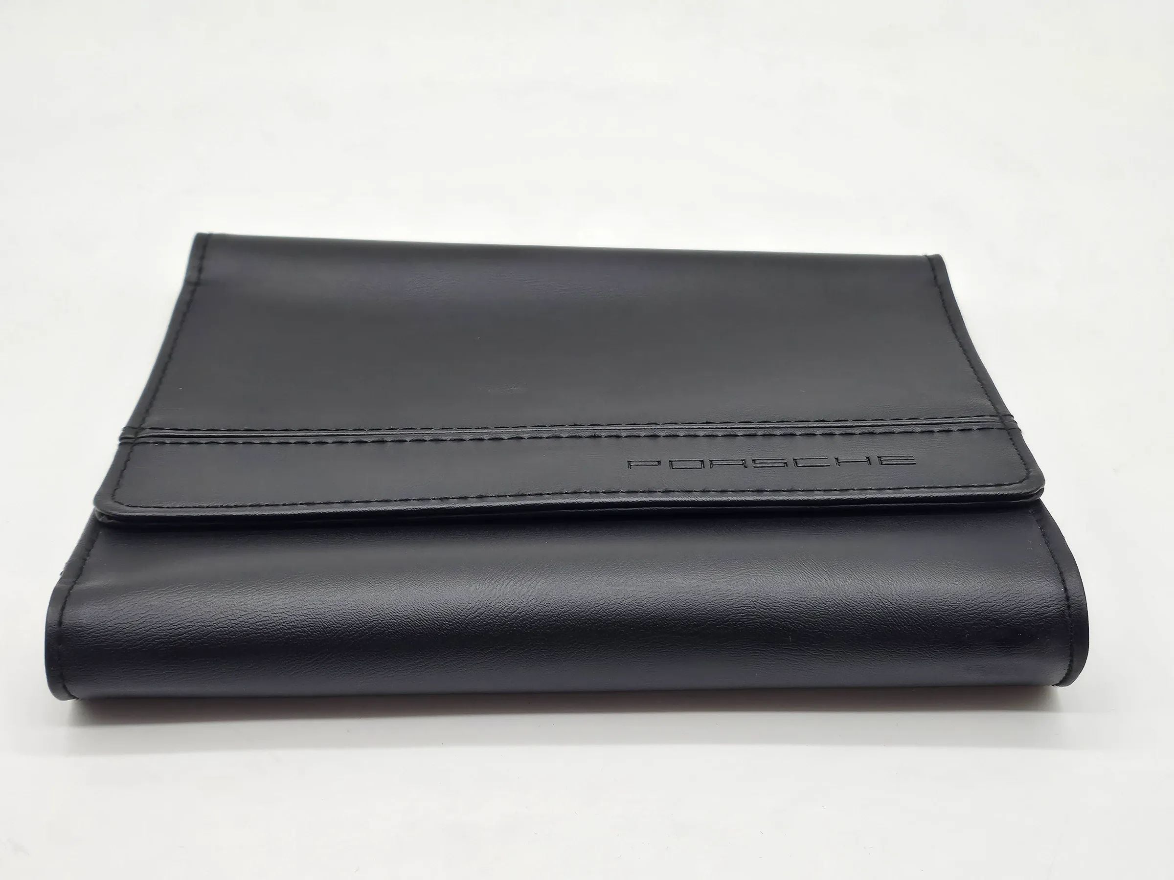 Original Porsche Macan 2015 Bordmappe Leder schwarz