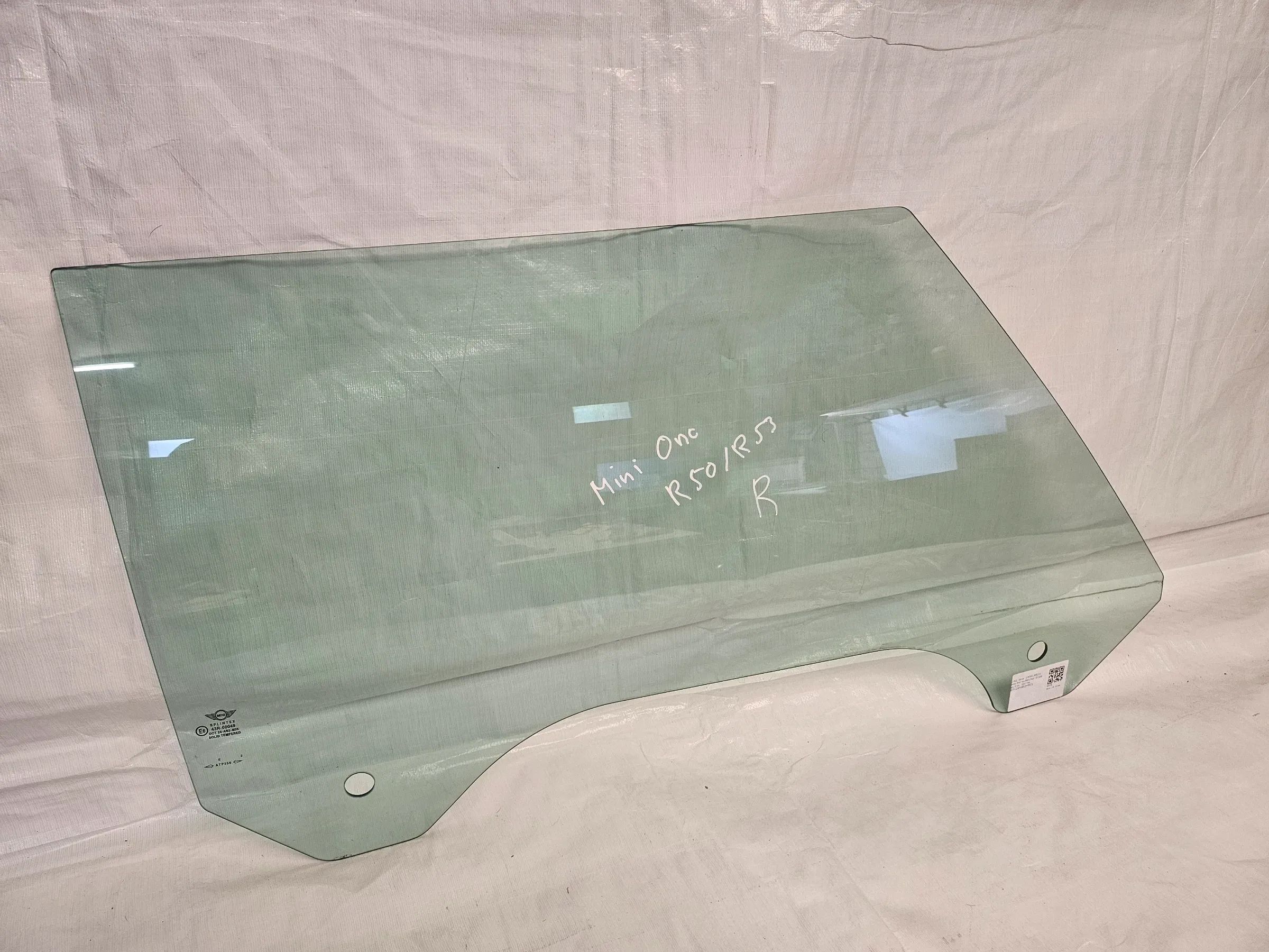 Mini One (R50/R53) Fensterscheibe Glas Rechts Vorne DOT-24-AS2-M25