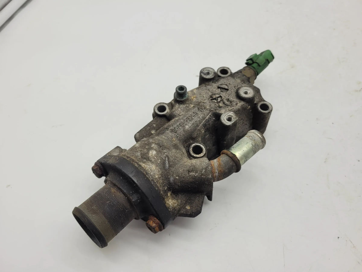 ของแท้ Peugeot 206 CC (2D) ตัวควบคุมอุณหภูมิน้ำหล่อเย็น ฝาครอบเทอร์โมสตัท 9646977280