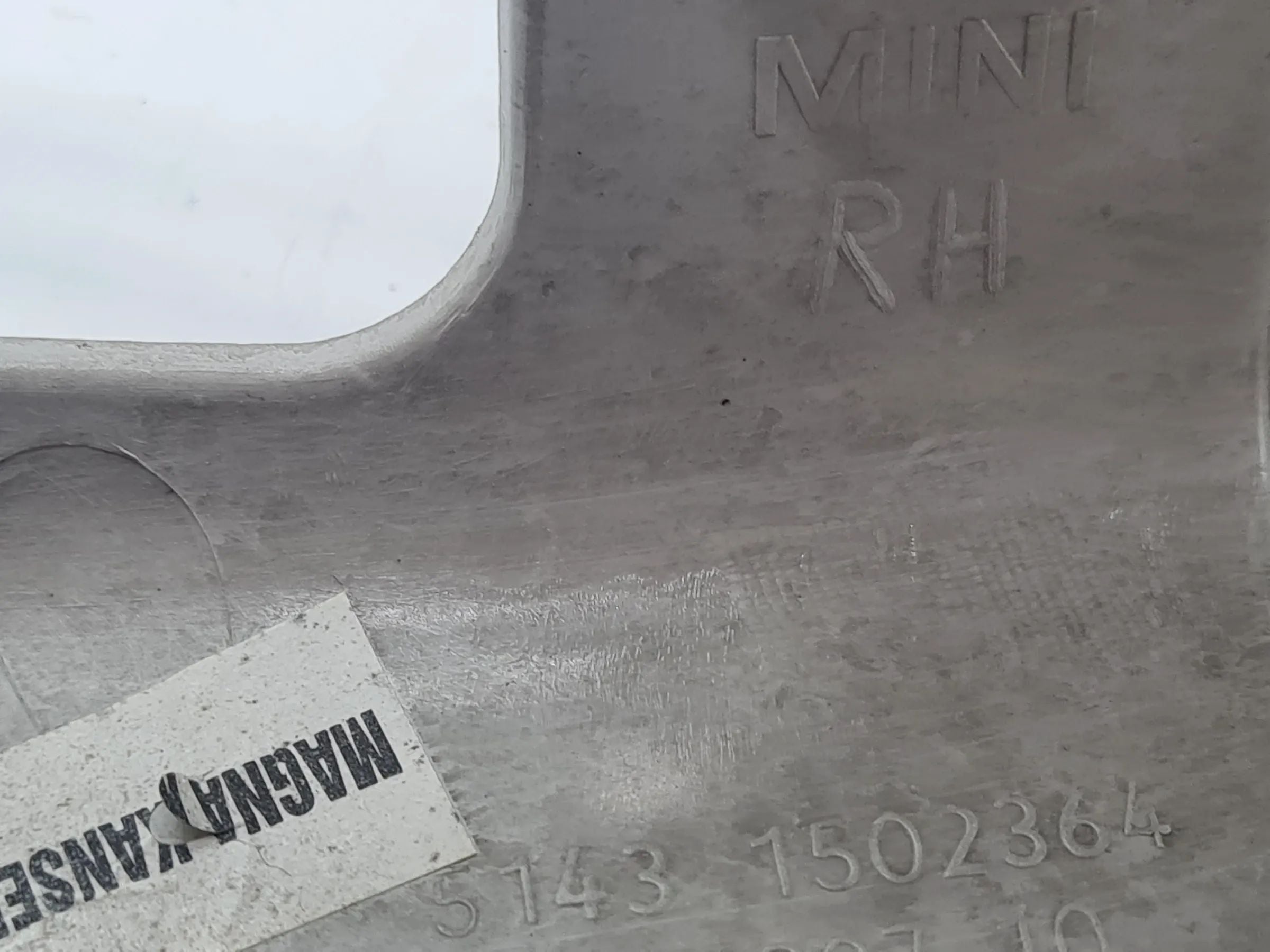 Original Mini One (R50/R53) B-Säule Verkleidung Blende Rechts 51.43-1502364
