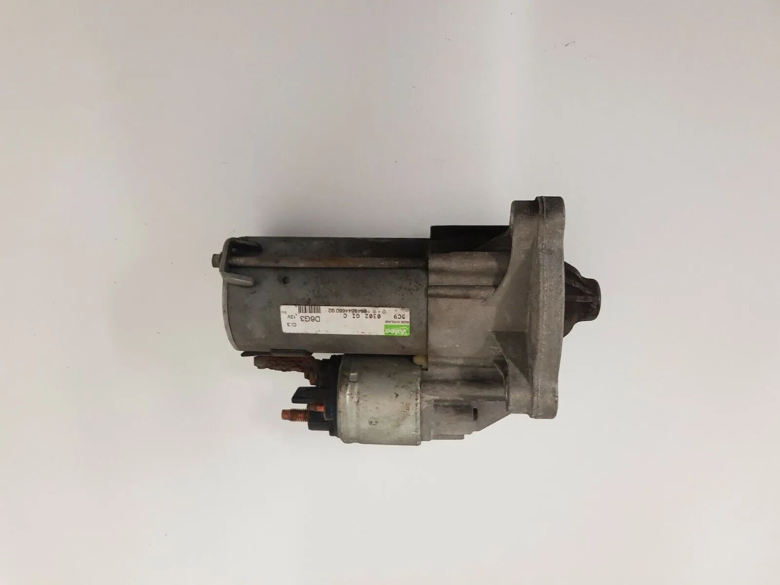 Démarreur d'origine Peugeot 206 1,4i Hayon 9648644680 D6G3