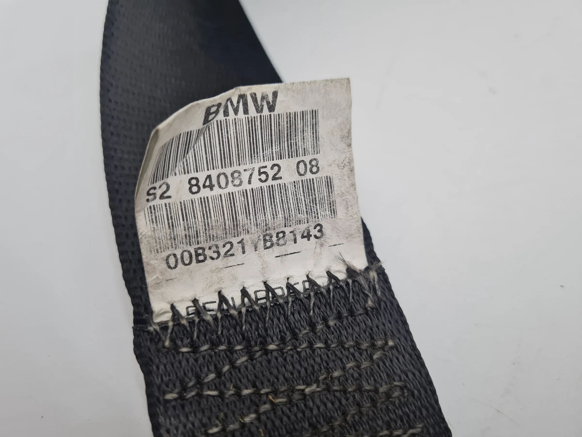 Original BMW X5 (E53) Sicherheitsgurt Gurt Vorne Rechts 8408752