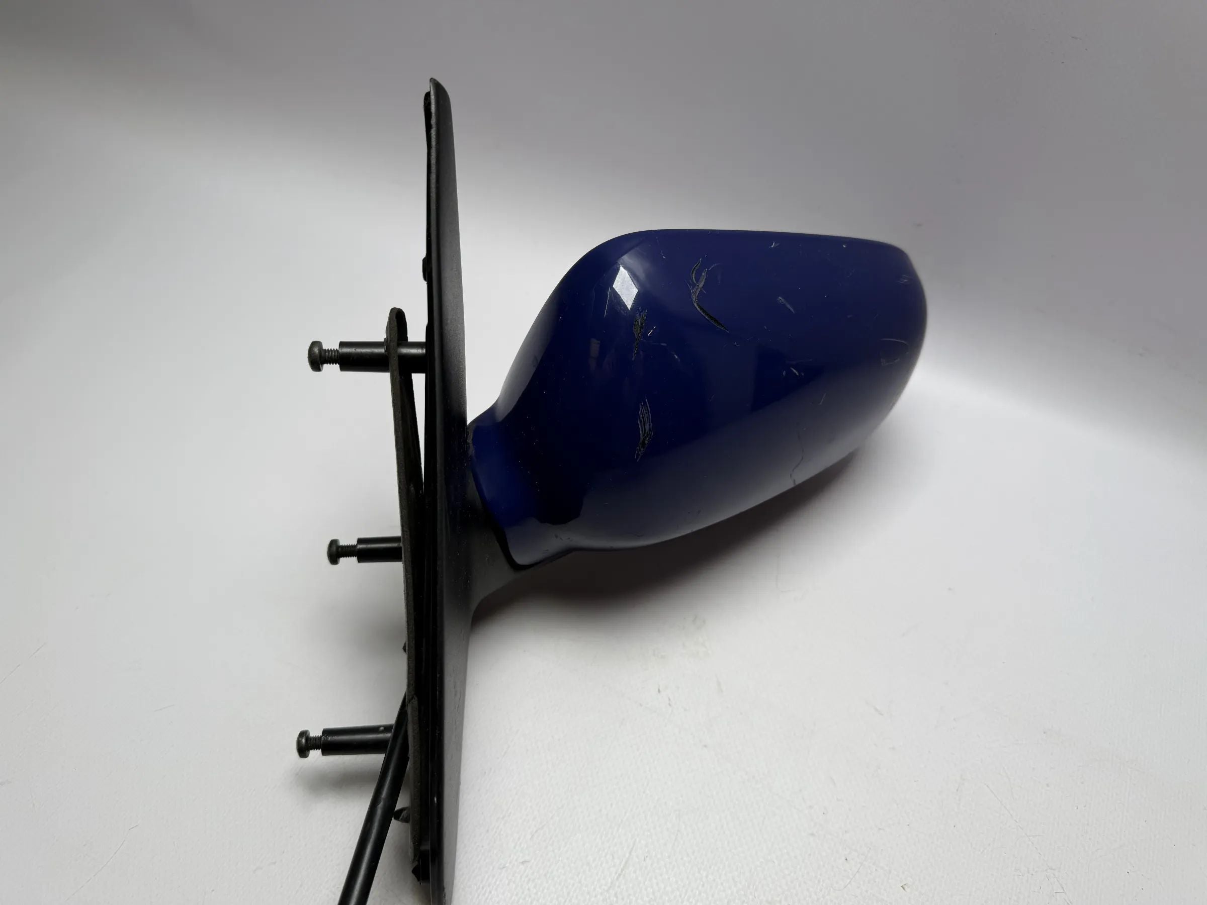 VW Polo 50 Espejo Retrovisor Exterior Mecánico Izquierdo Azul 6N1857507 GRU / 202271