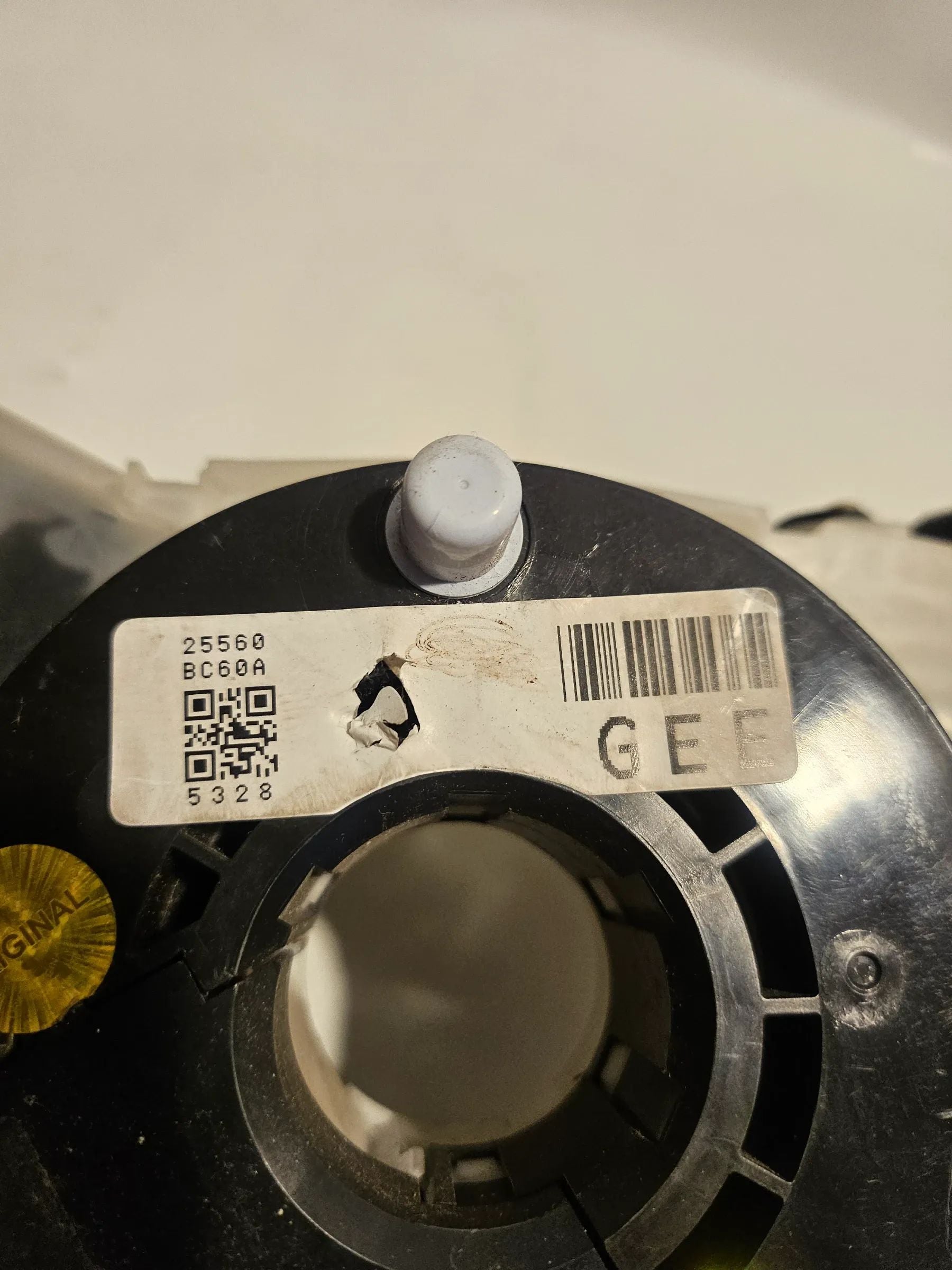 Original Nissan Micra K12 1.2 Comutador de Coluna de Direcção Módulo Nissan 25560 BC60A