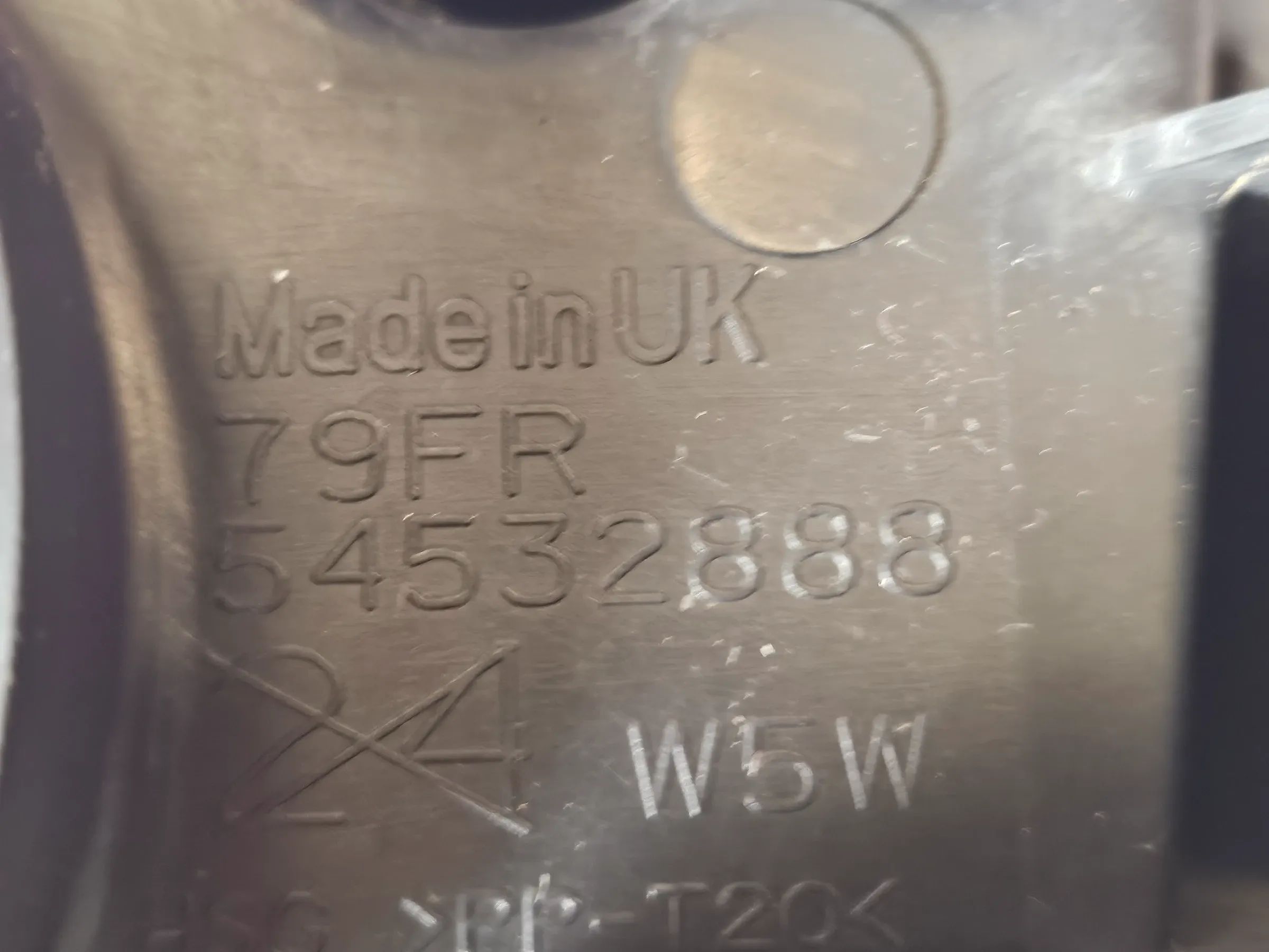 Оригинальная правая фара Opel Vectra B (36) с корректором 54532888 - Auto-veritas