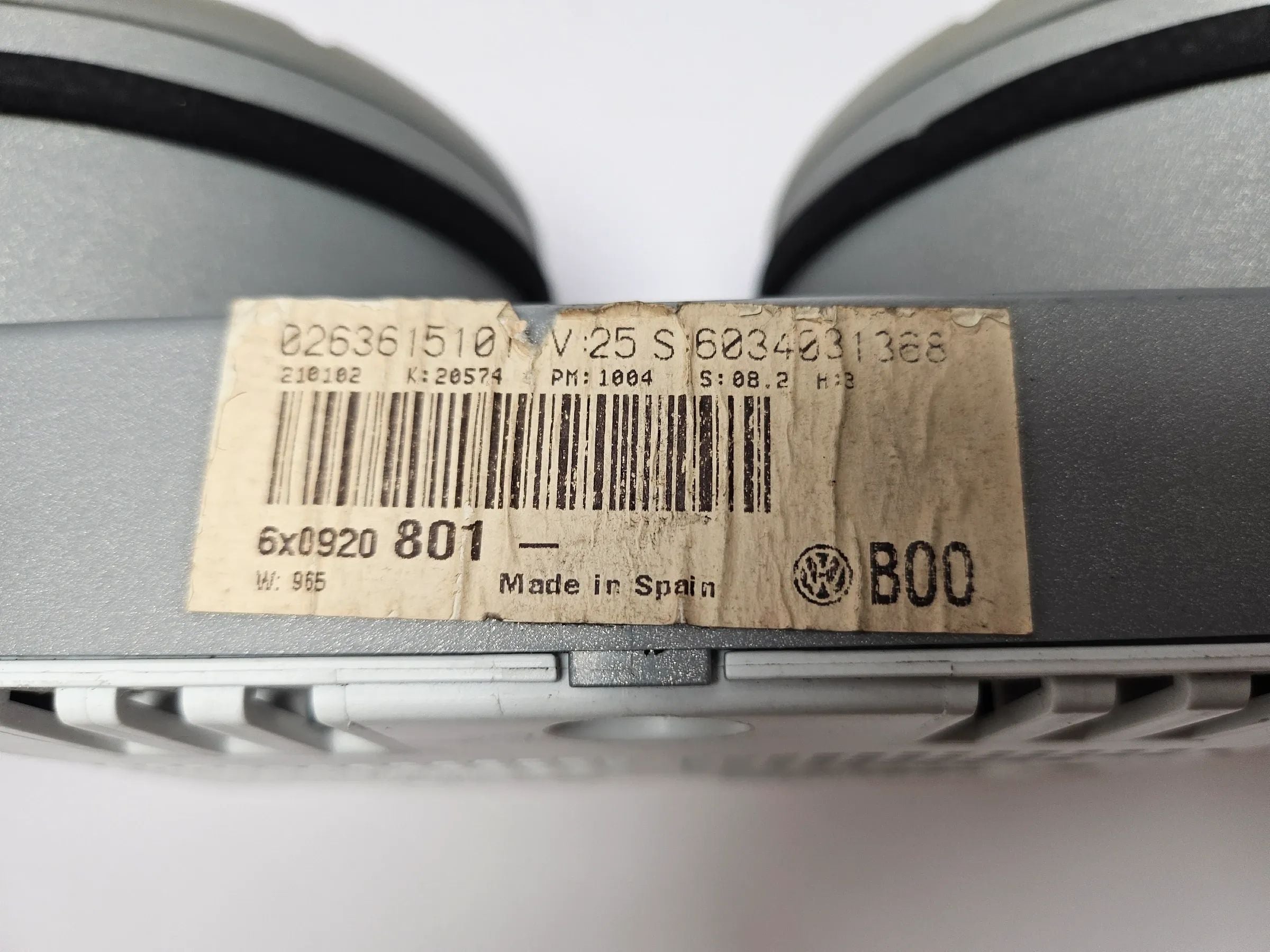 Originele VW Volkswagen Lupo 1.4 44 Kw 60 Pk Tacho 6x0920801 0263615101