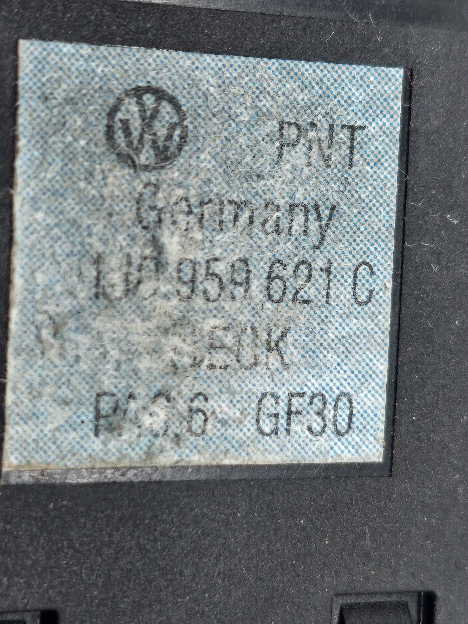 Original VW Golf 4 Interruptor Aquecimento Vidro Traseiro 1J0959621C