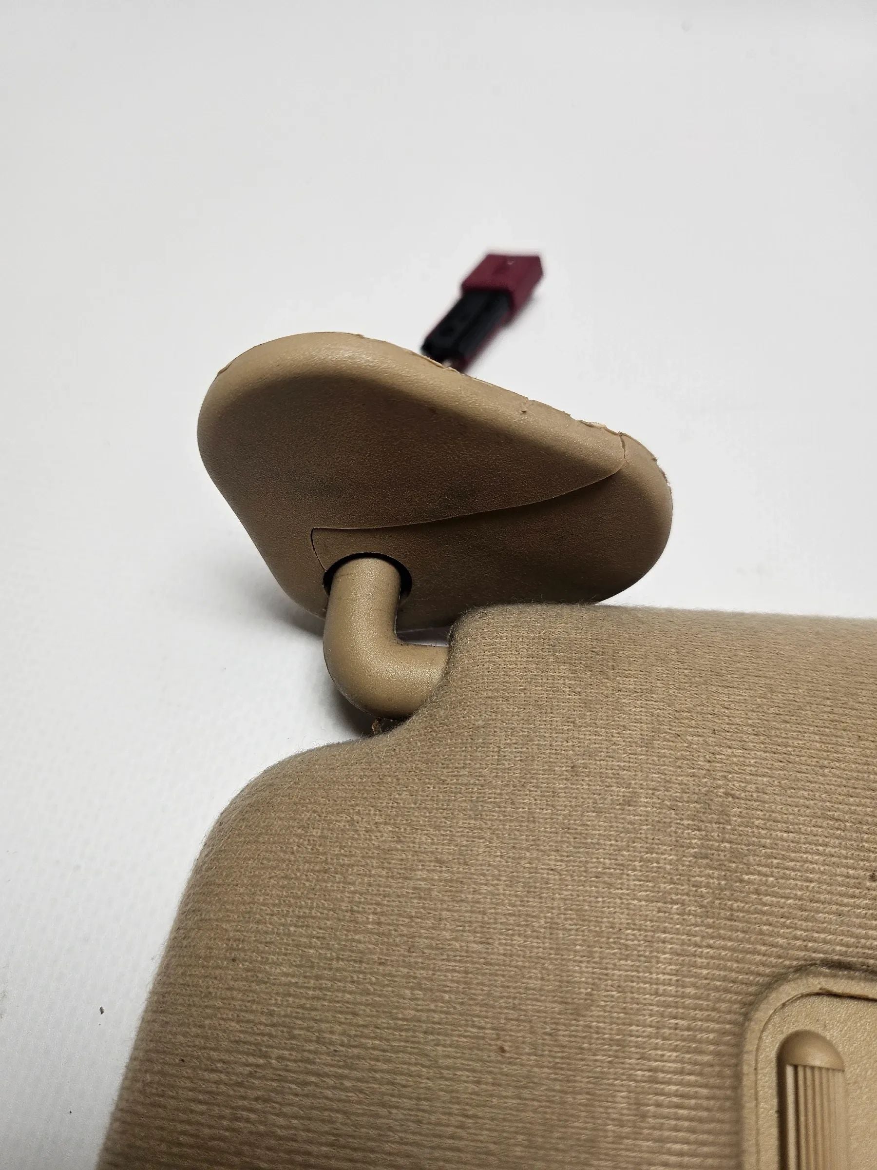 อะไหล่แท้ ผ้าบังแดด ซ้าย สีเบจ พร้อมกระจก BMW X5 E53