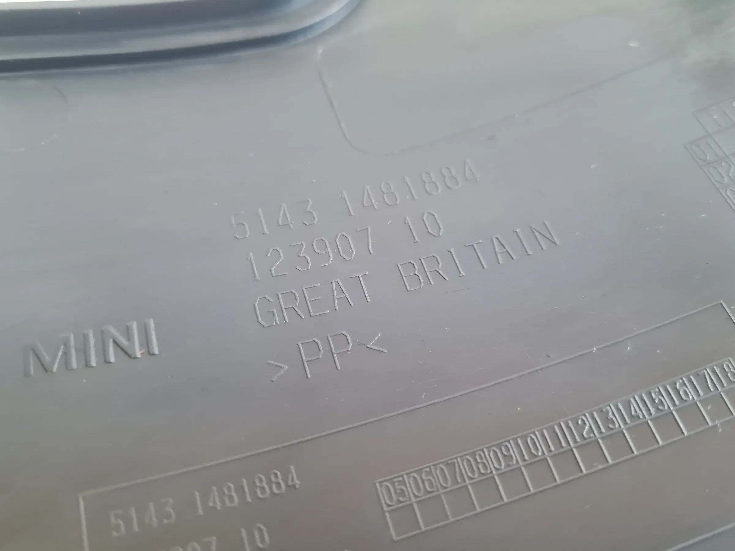 Mini One (R50/R53) Einstiegsleiste Links Vorne 51.43-1481884 (Original)