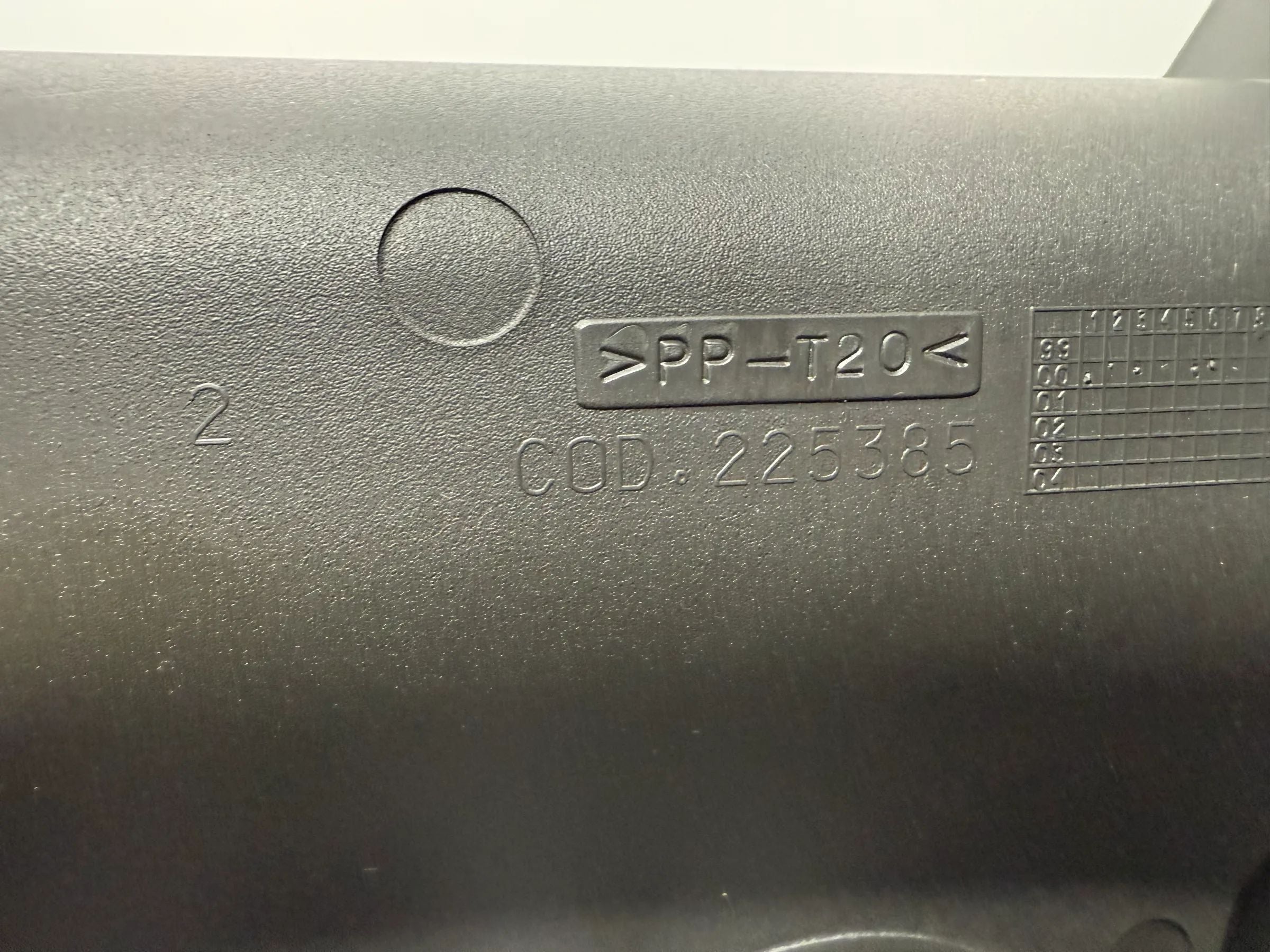 Originele Fiat Punto 188 middenconsole bekleding asbak 225385