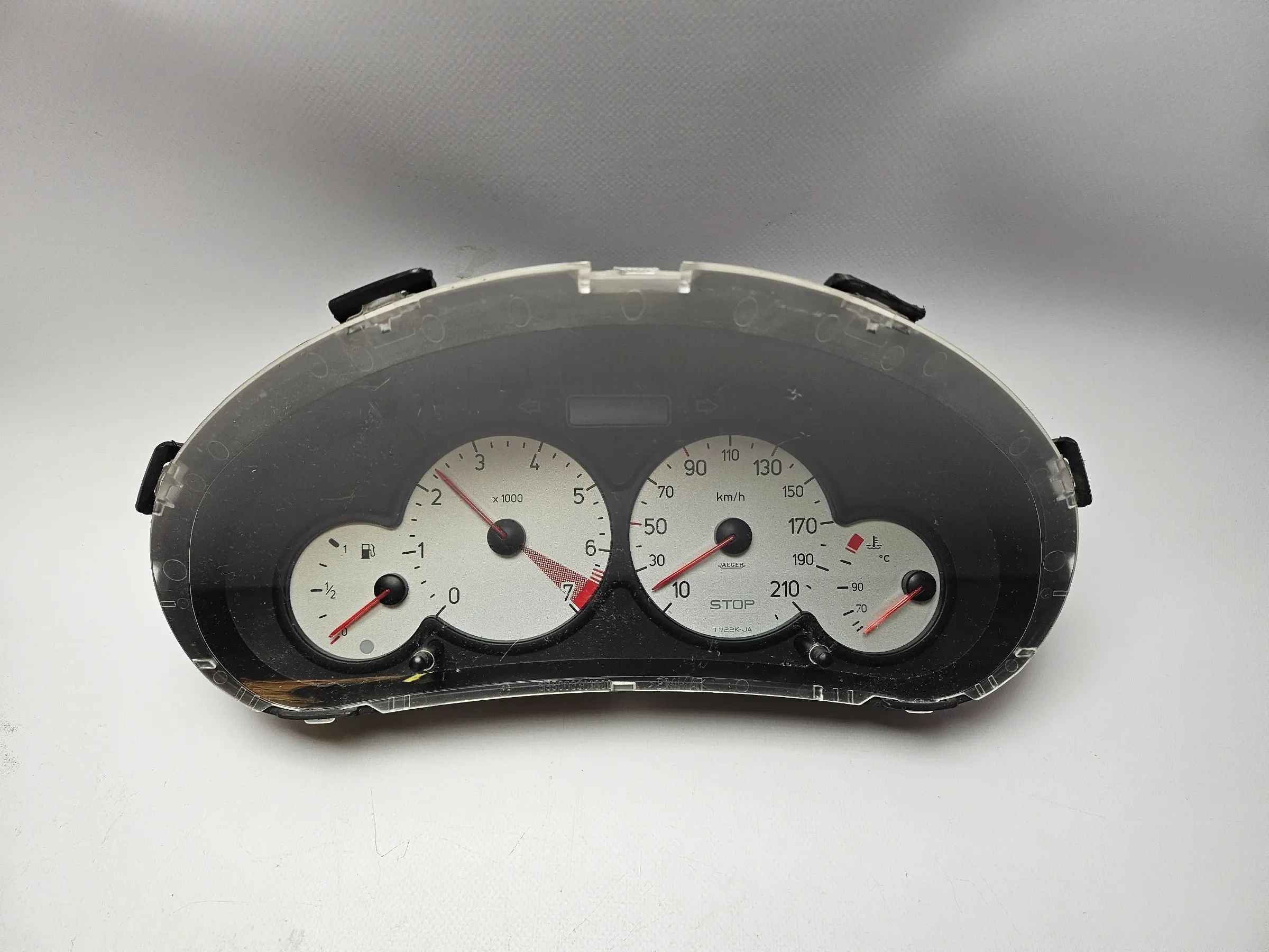 Originele Peugeot 206 CC 1.6 80kW 109PK Teller Kombi-instrument 9656696380