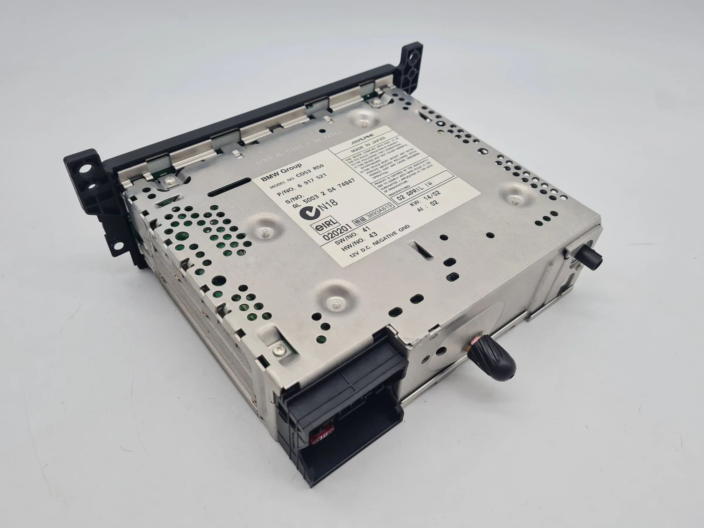 Original Mini One (R50/R53) Alpine Radio CD / DVD-Player Navigation 6917521