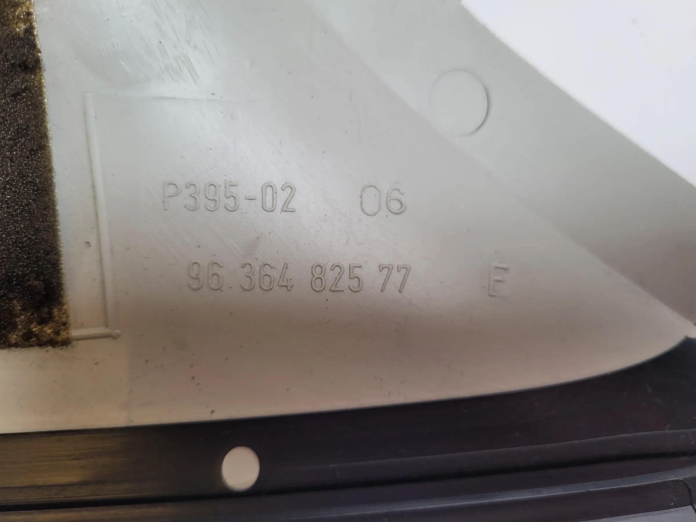 Original Peugeot 206 CC (2D) A-Säule Verkleidung Links 9636482577