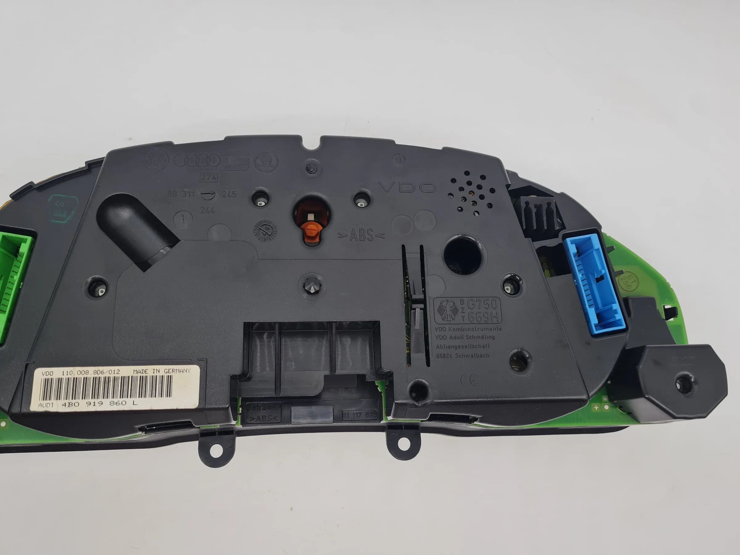Original Audi A6 (4B2/4B4) Tacho Tachometer Kombiinstrument 4B0919860L 200K