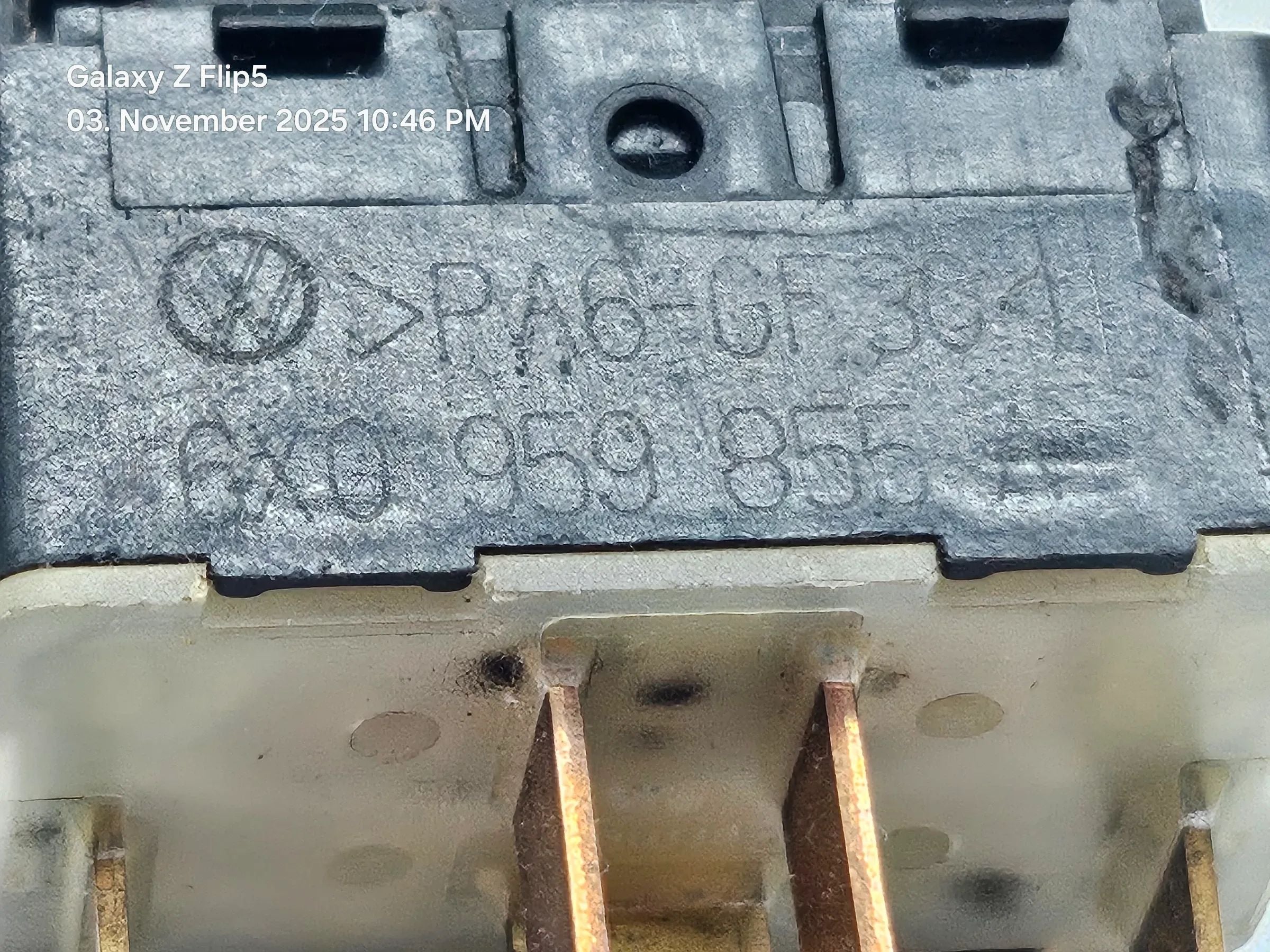 Original VW Lupo 6X Schalter Fensterheber  6X0959549  6X0959855A