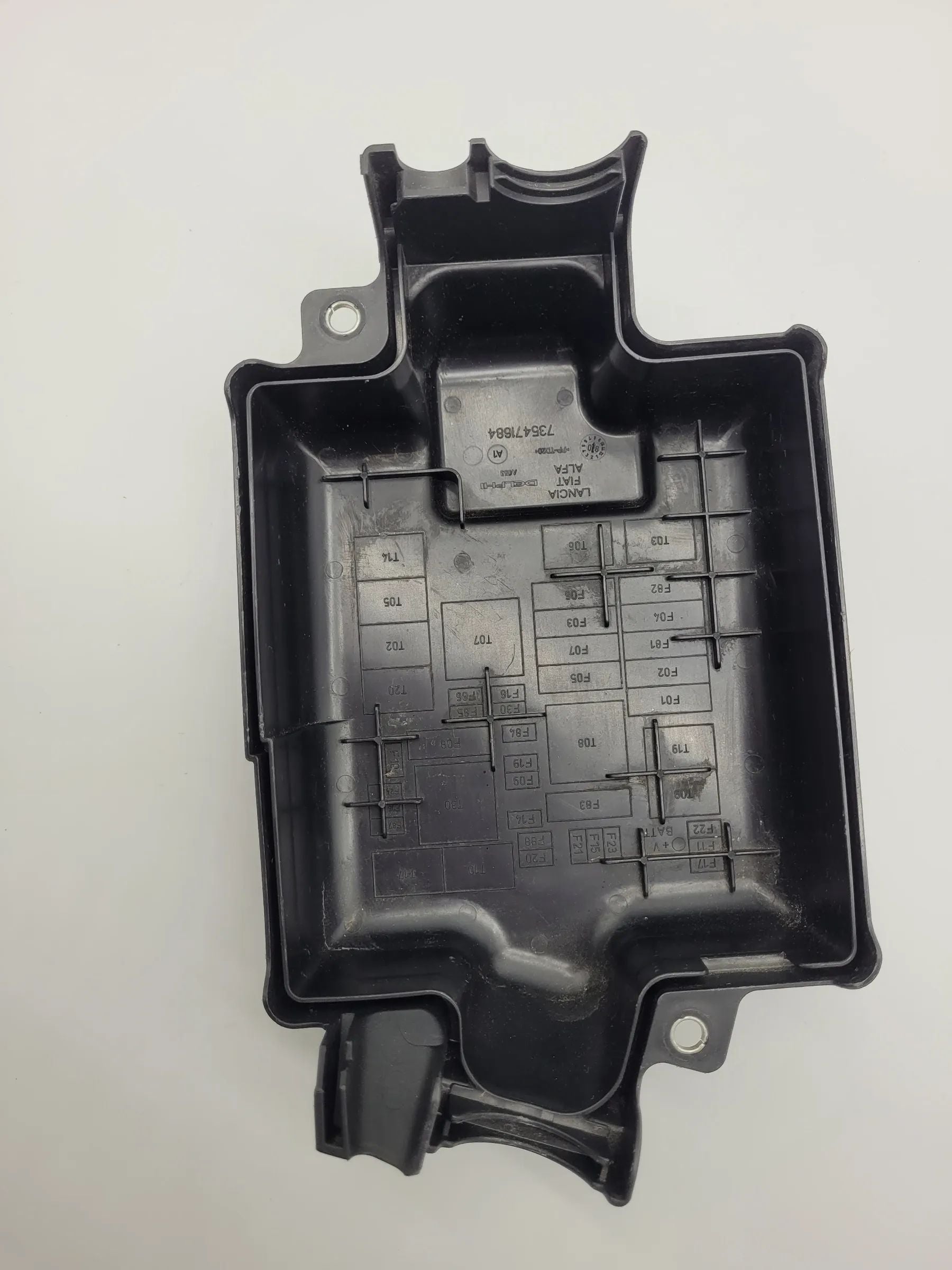 Original Fiat Grande Punto (199) Sicherungskasten Abdeckung 735471684