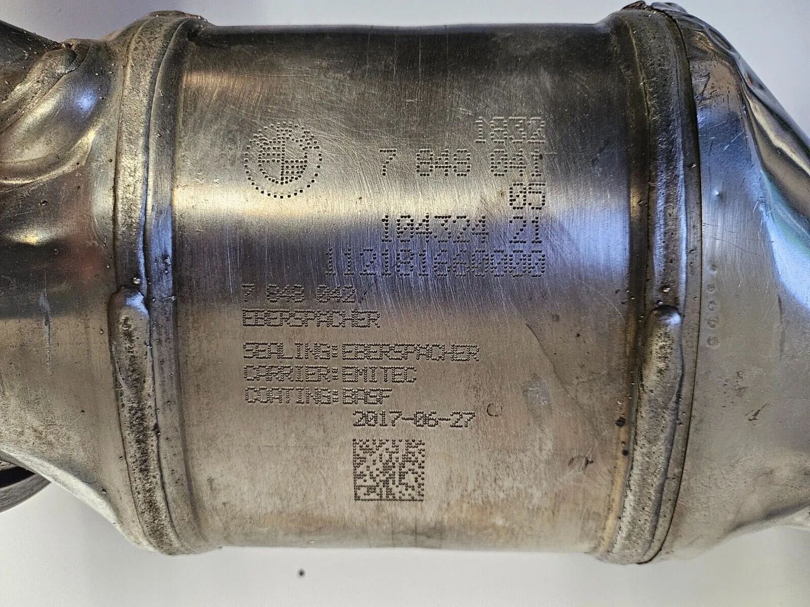 Original BMW F80 M3 F82 F83 F87 Katalysator exhaust catalytic converter 7848041