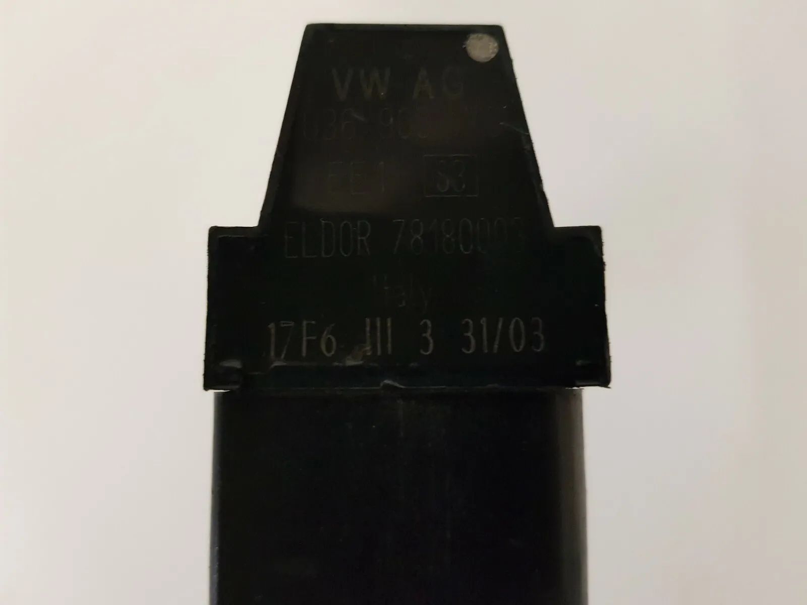 AUDI A3 8P1 1.6 FSI ignition coil 036905715 1.6 Petrol 85kw 2006 