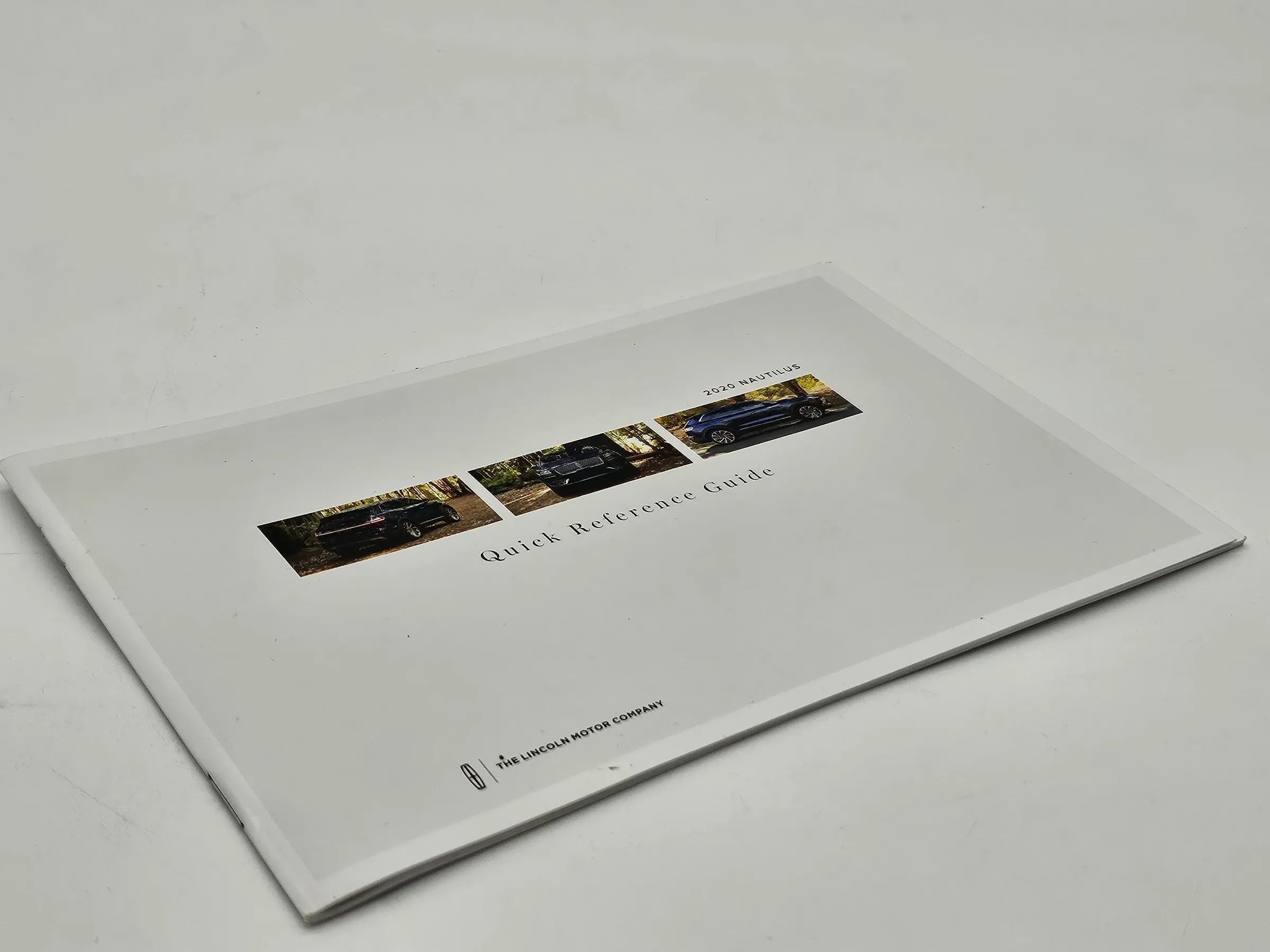 Original Lincoln Nautilus 2020 schnell Betriebsanleitung LA1J19G217AA