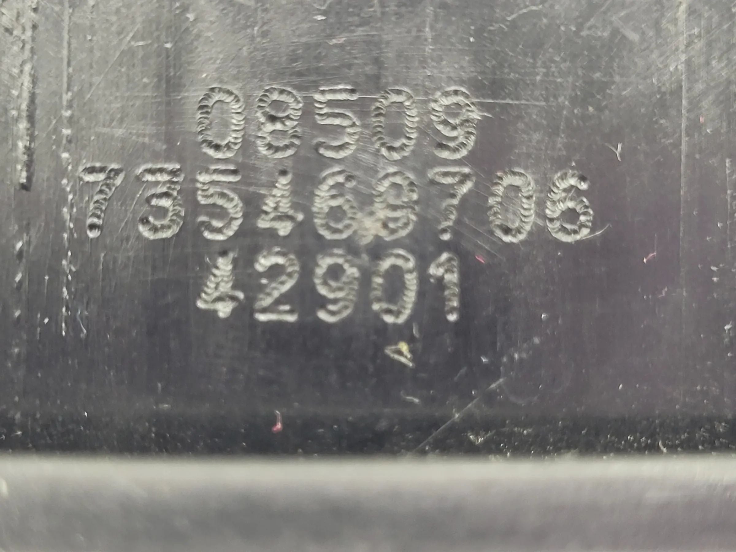 Original Lancia Delta II (844) Blende Fensterheberschalter Links 735541710