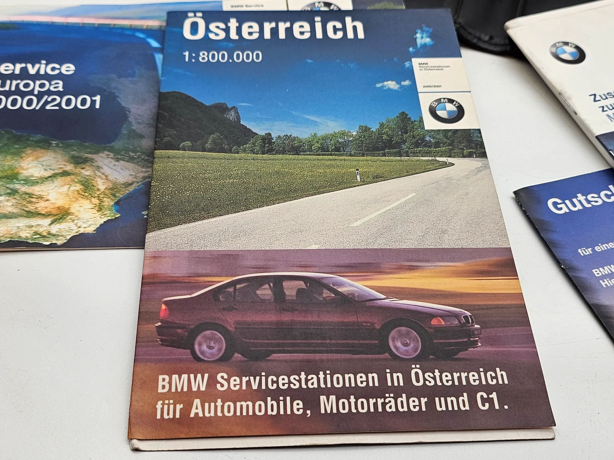 Original Bordmappe  Betriebsanleitung BMW X5 E53 3.0i  und 4.4i